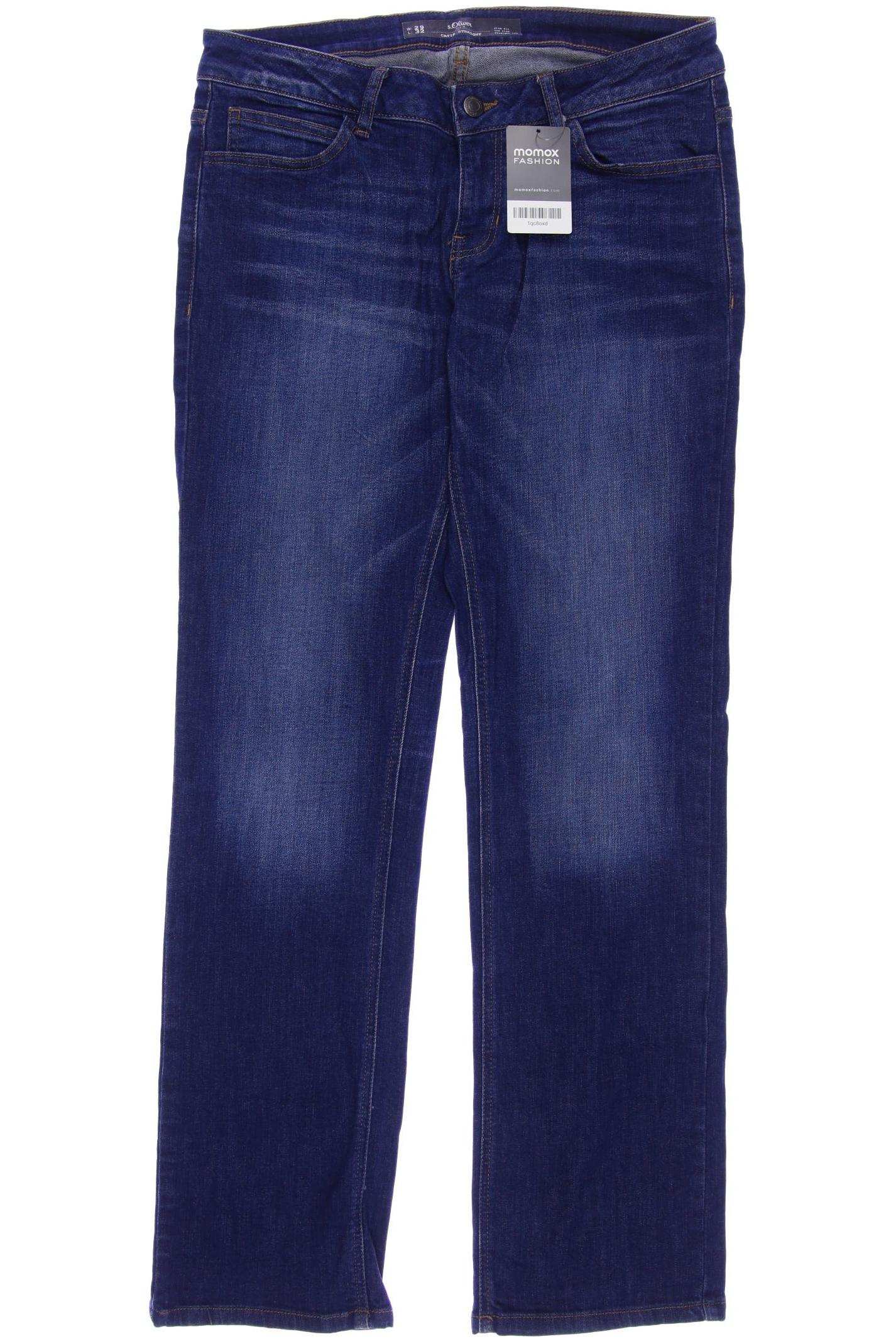 

s.Oliver Damen Jeans, blau