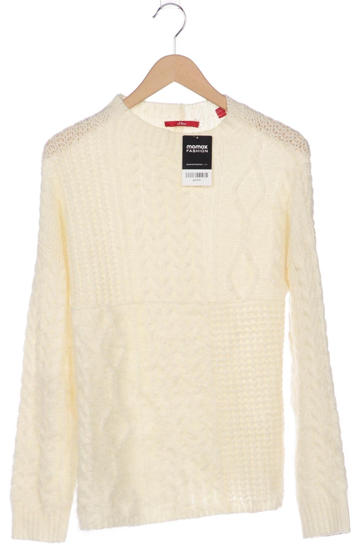 

s.Oliver Damen Pullover, cremeweiß, Gr. 40