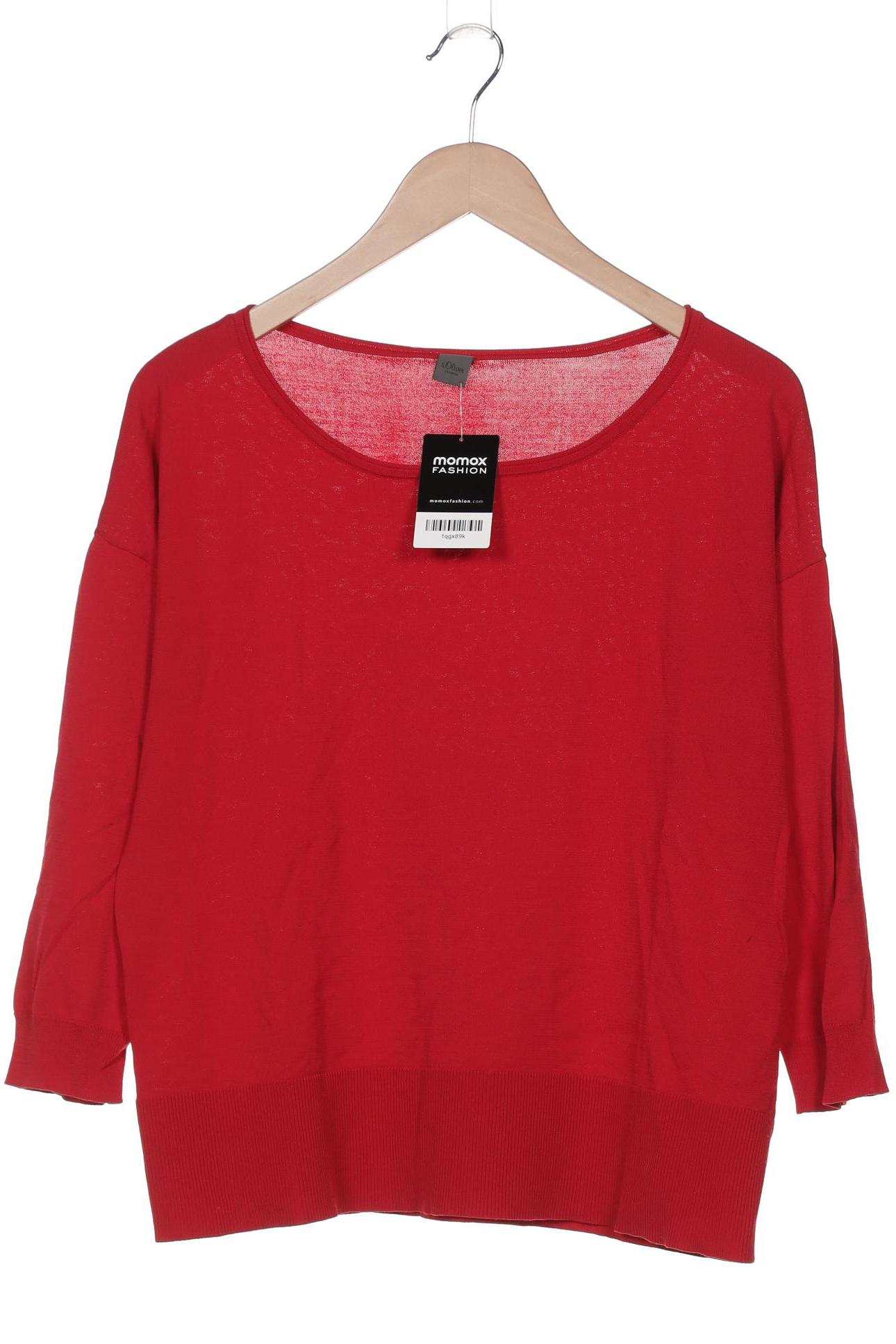 

s.Oliver Damen Pullover, rot, Gr. 42