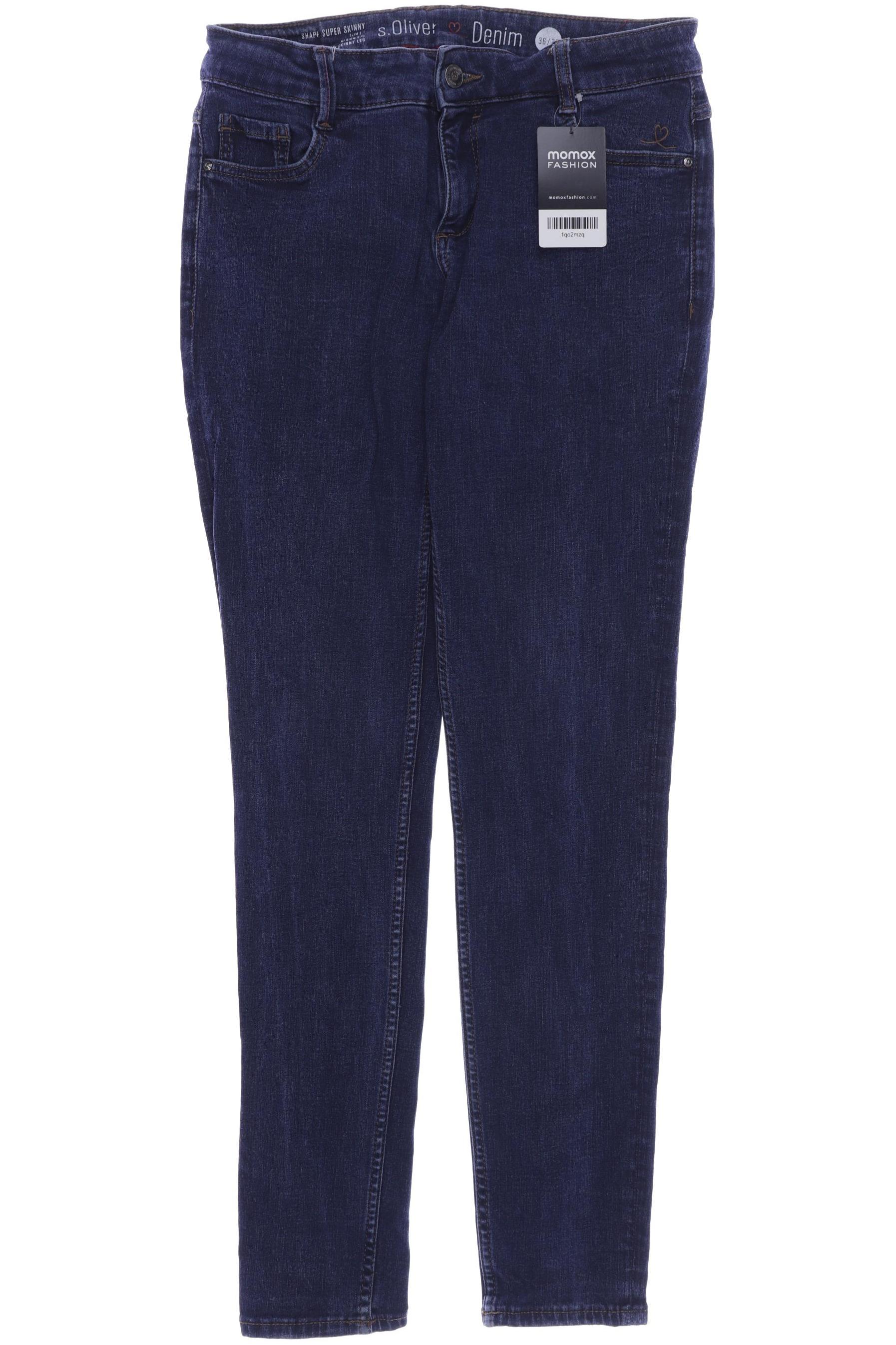 

s.Oliver Damen Jeans, marineblau