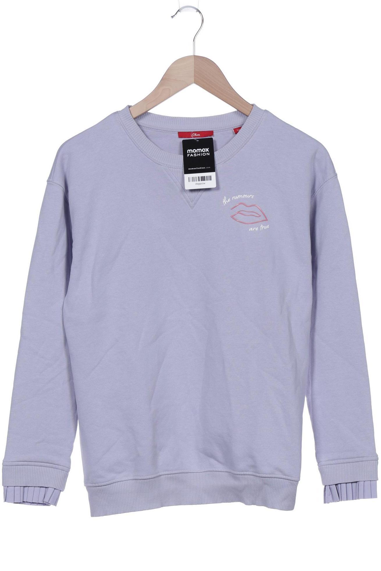 

s.Oliver Damen Sweatshirt, flieder, Gr. 34