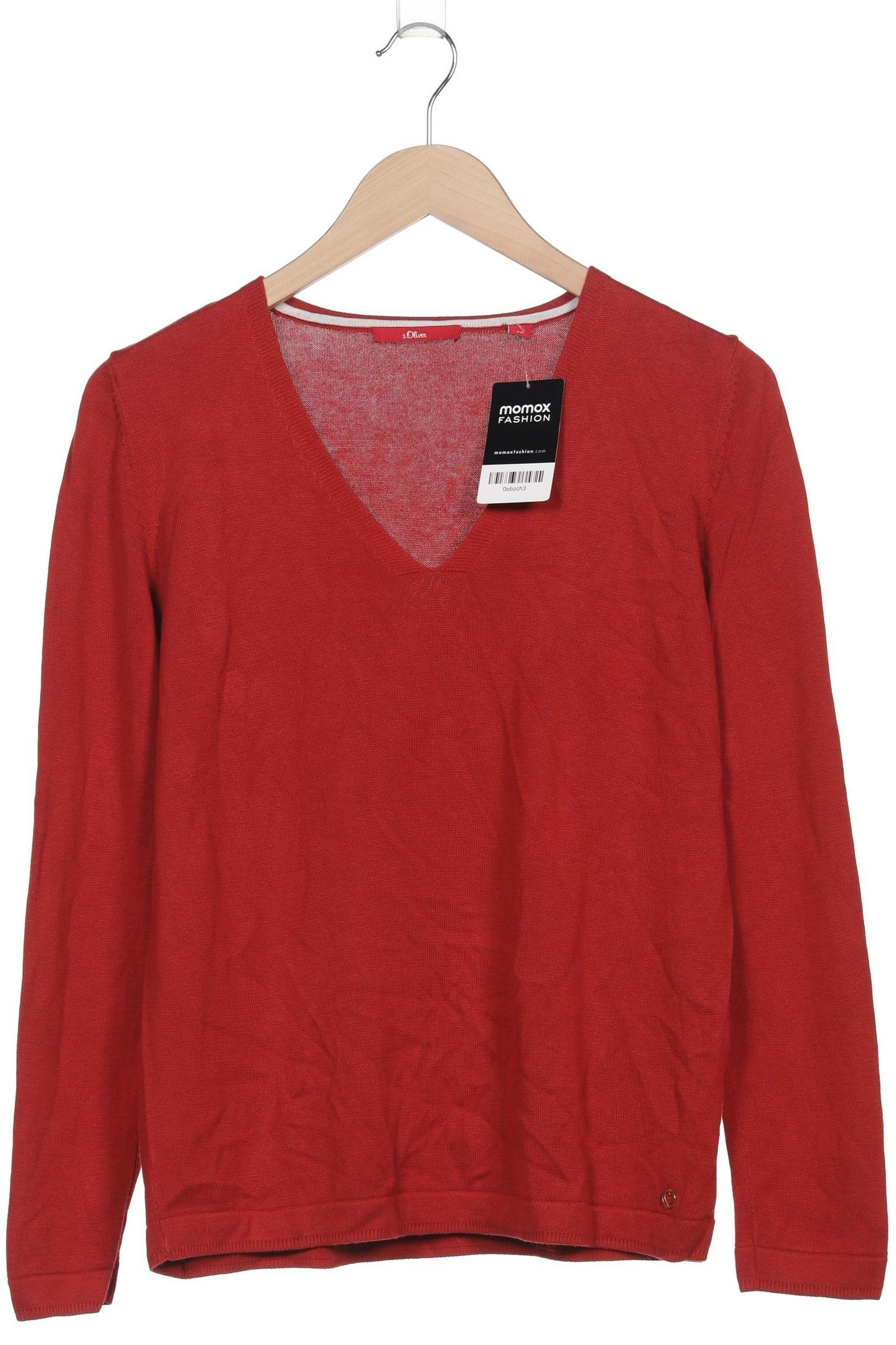 

s.Oliver Damen Pullover, rot, Gr. 40