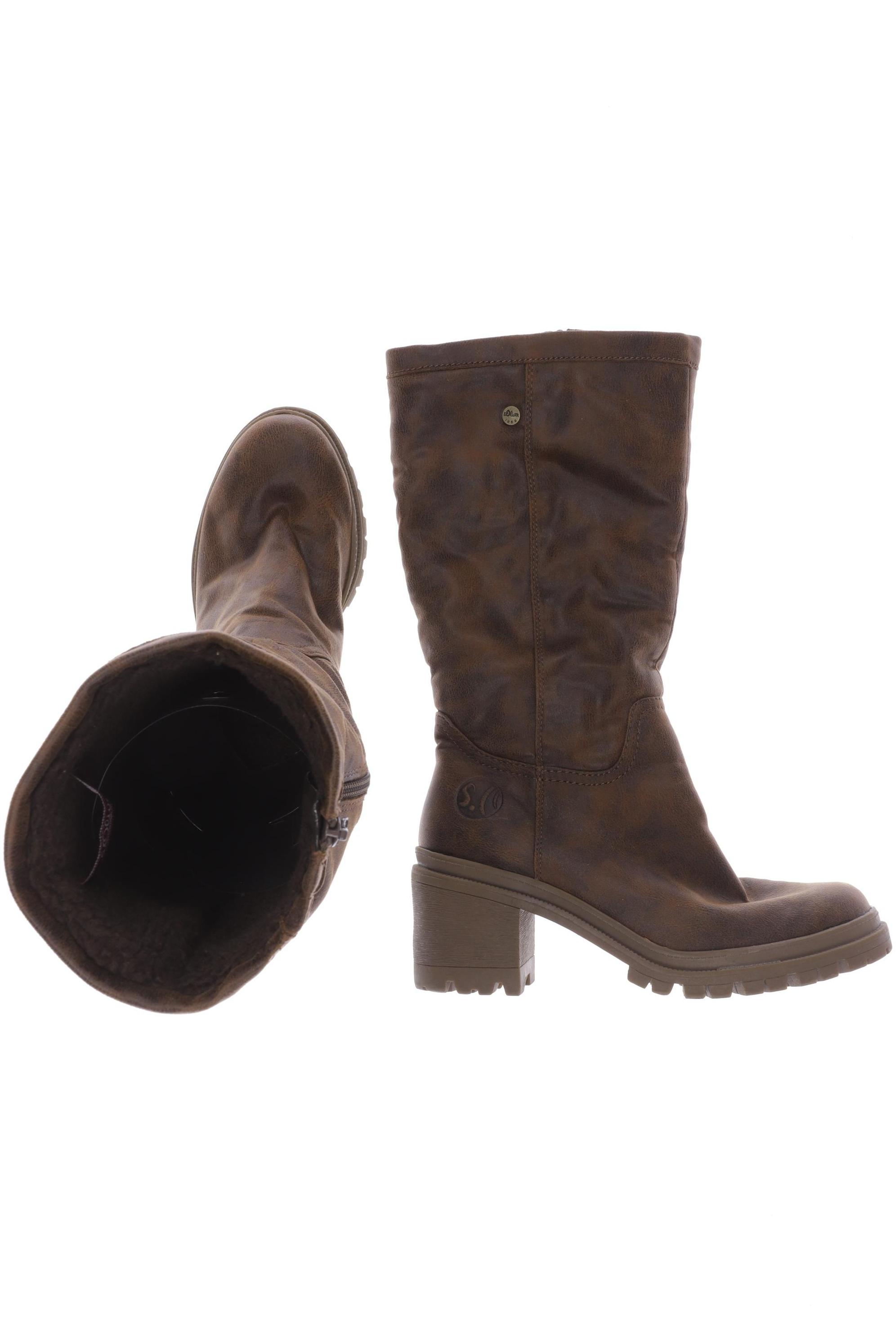 

s.Oliver Damen Stiefel, braun, Gr. 39