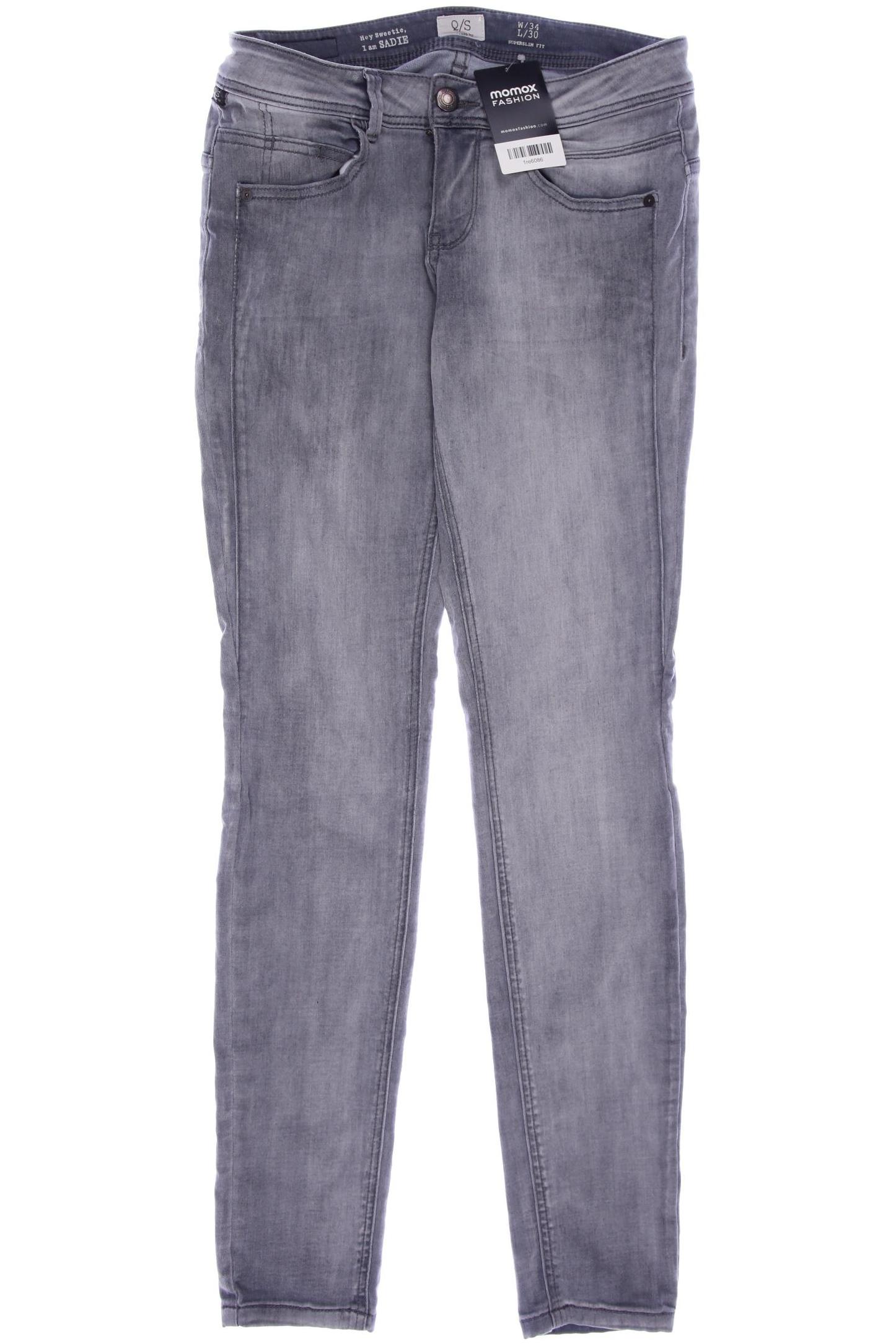 

s.Oliver Damen Jeans, grau
