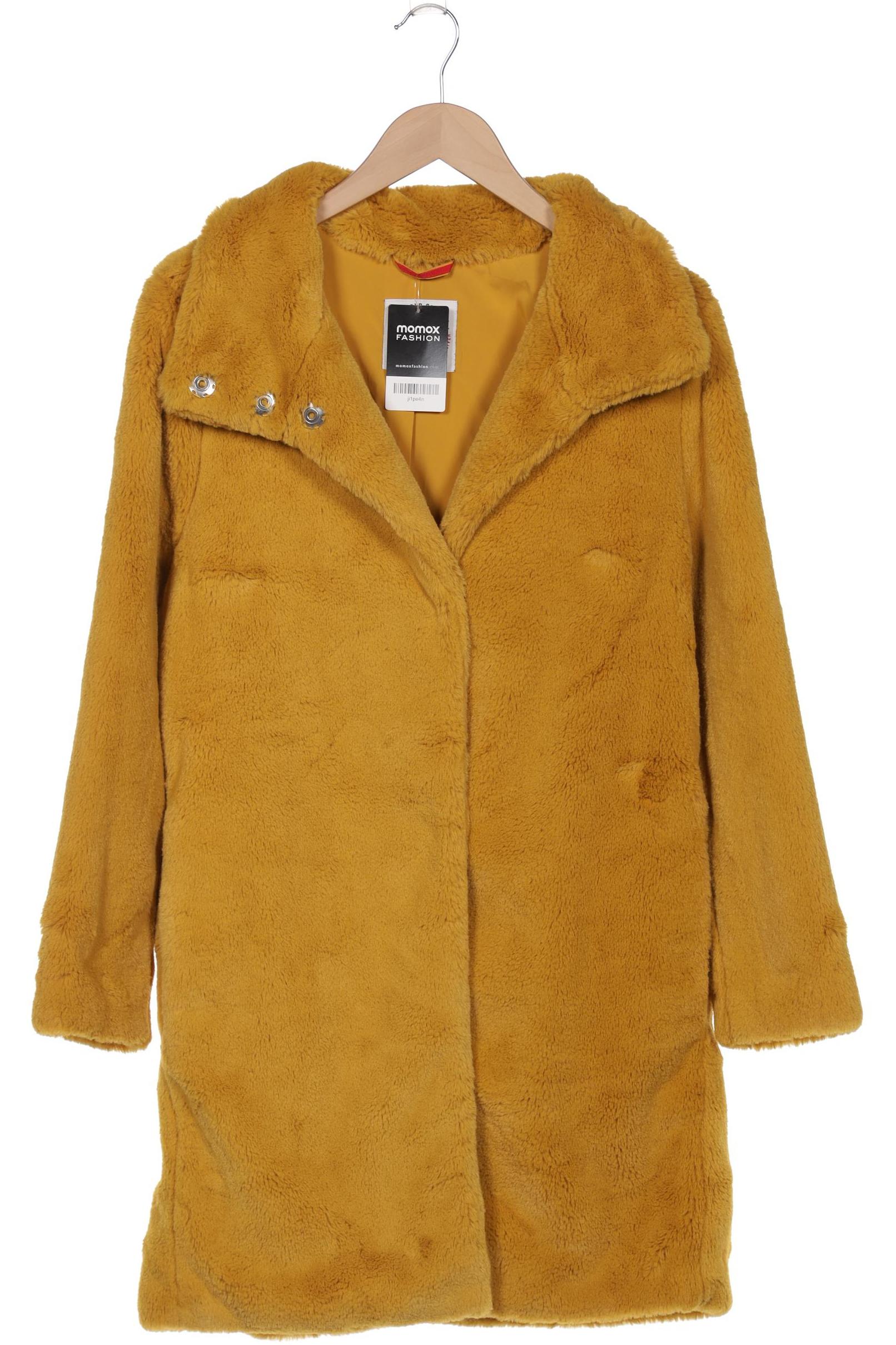

s.Oliver Damen Mantel, gelb, Gr. 38