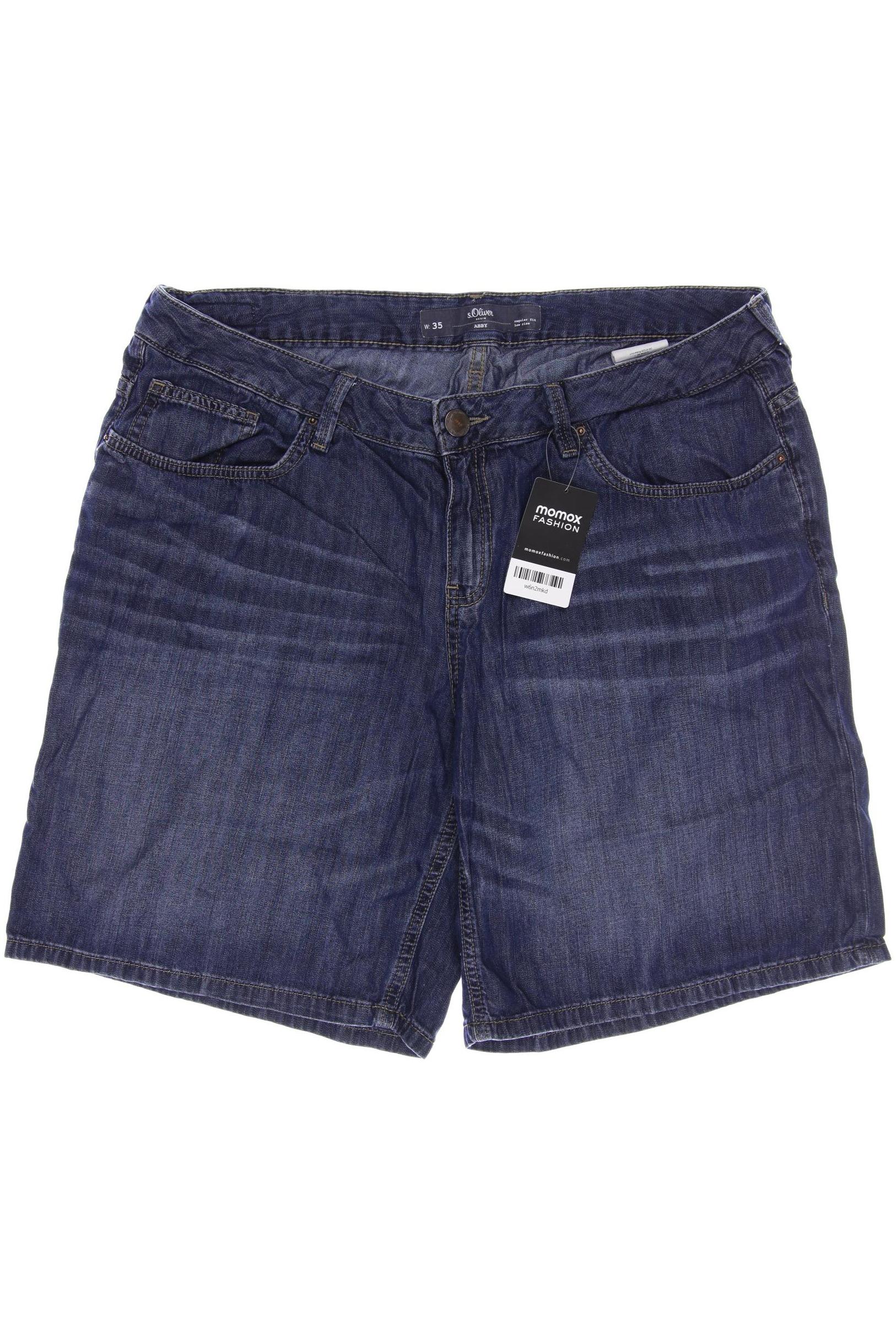 

s.Oliver Damen Shorts, marineblau
