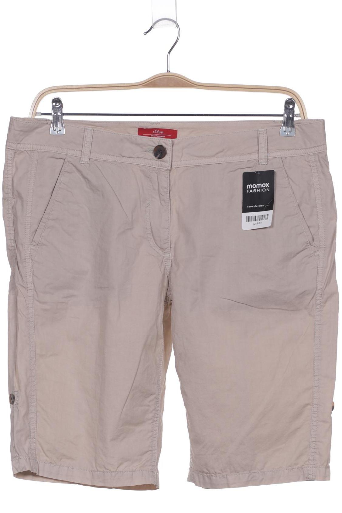 

s.Oliver Damen Shorts, beige, Gr. 42