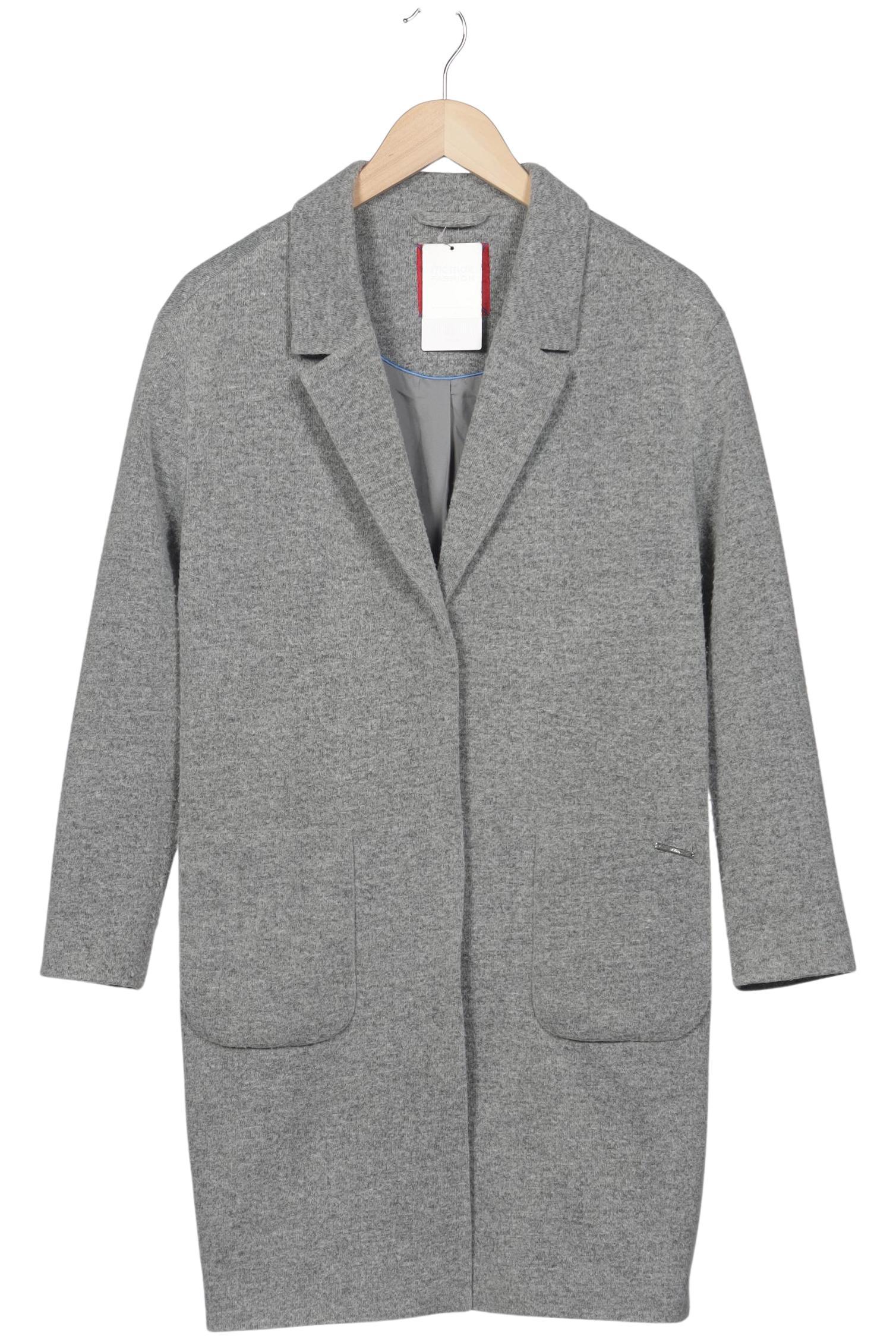 

s.Oliver Damen Mantel, grau, Gr. 36