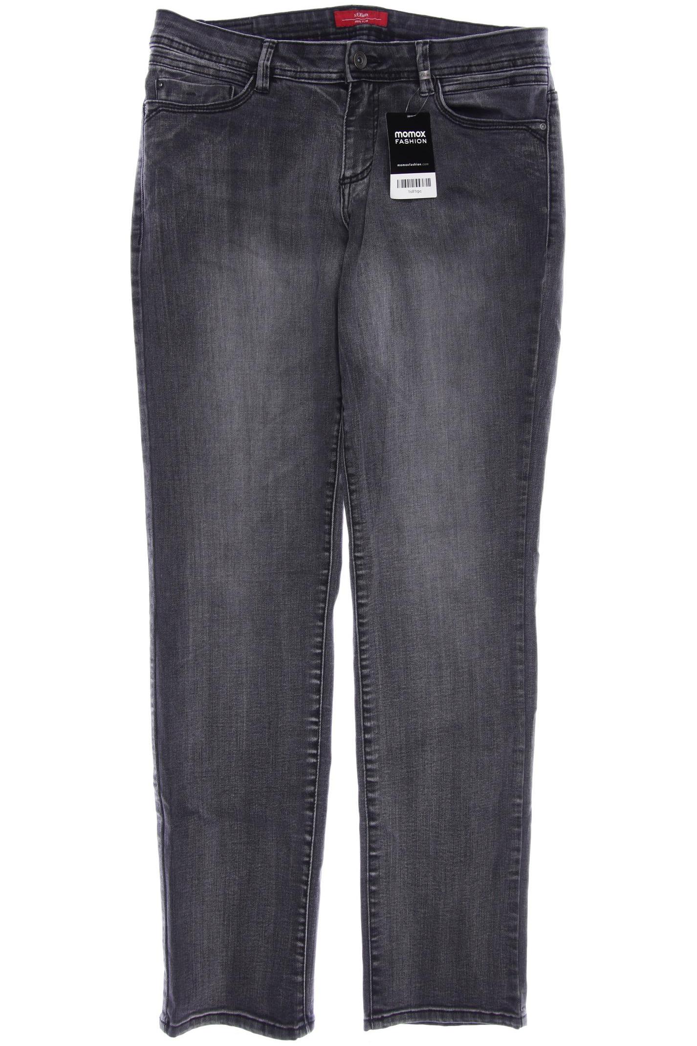 

s.Oliver Damen Jeans, grau