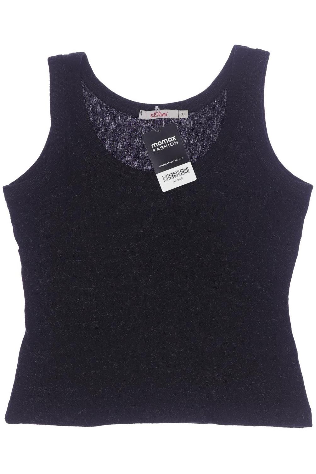

s.Oliver Damen Top, schwarz, Gr. 38
