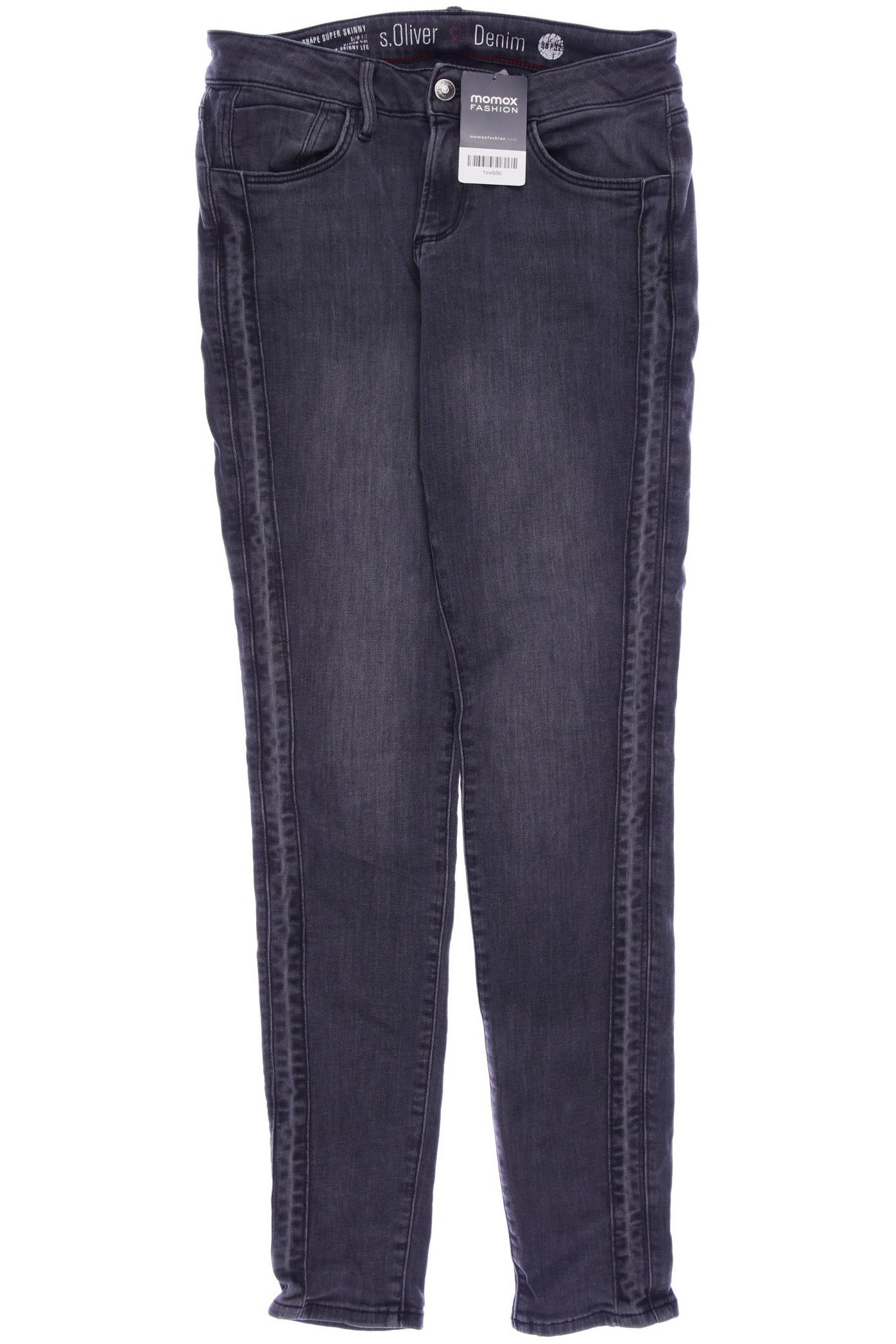

s.Oliver Damen Jeans, grau