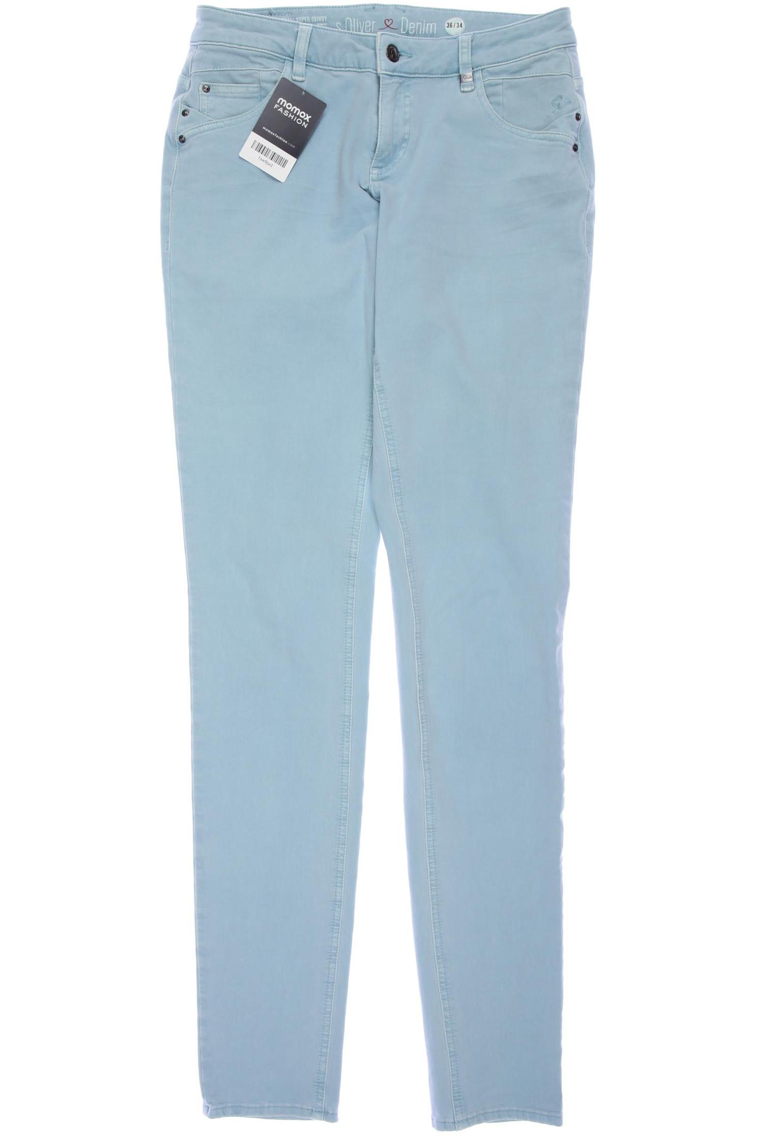 

s.Oliver Damen Jeans, hellblau