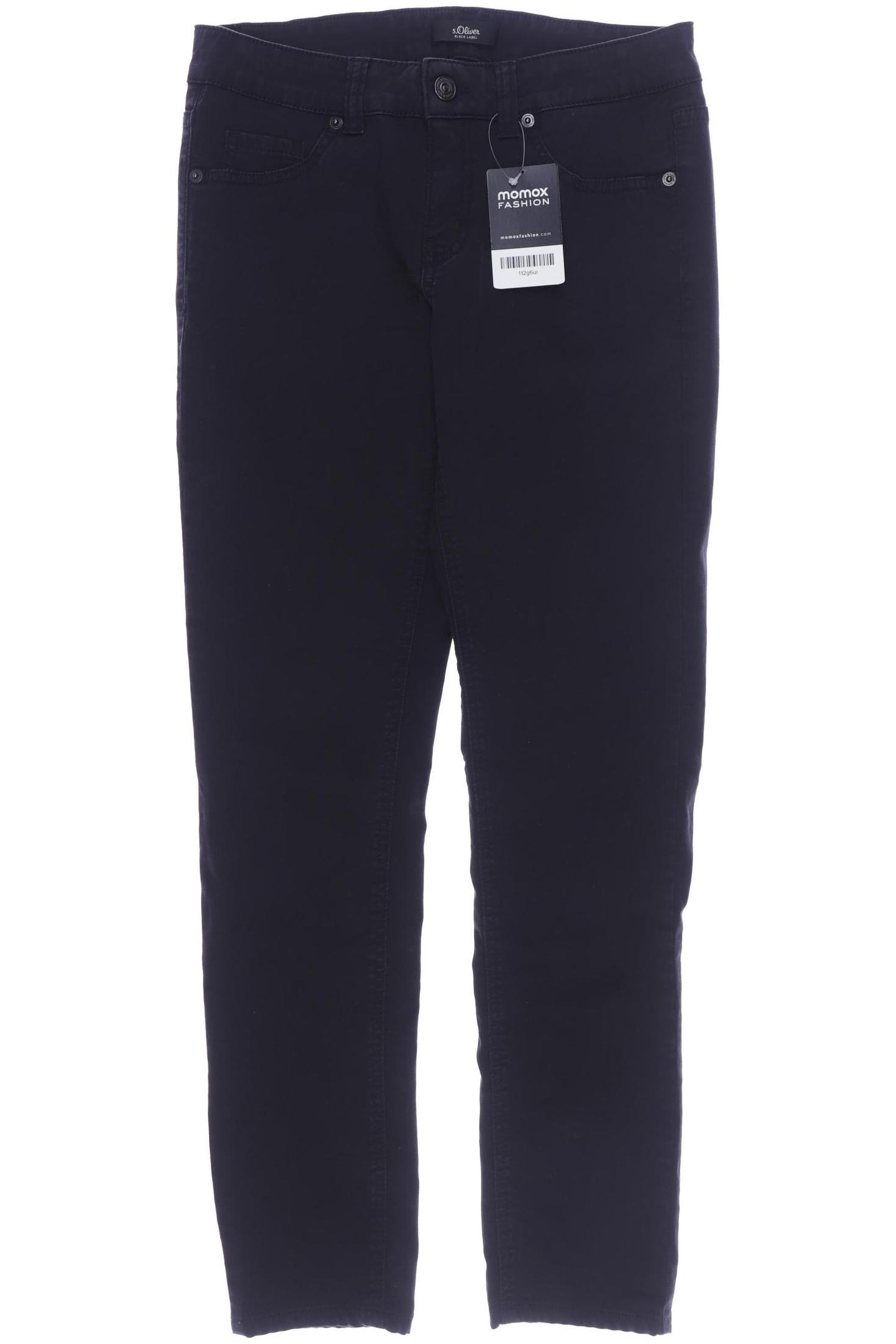 

s.Oliver Damen Stoffhose, schwarz