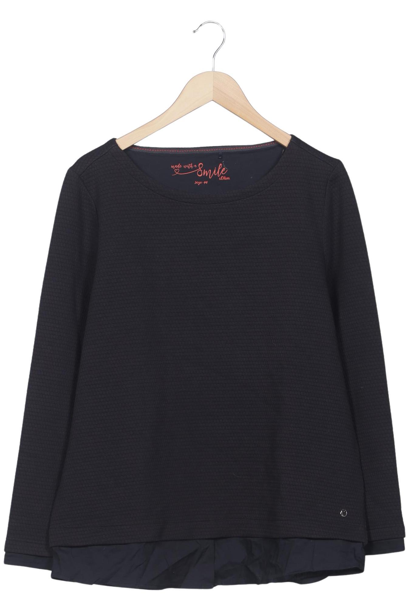 

s.Oliver Damen Sweatshirt, marineblau, Gr. 44