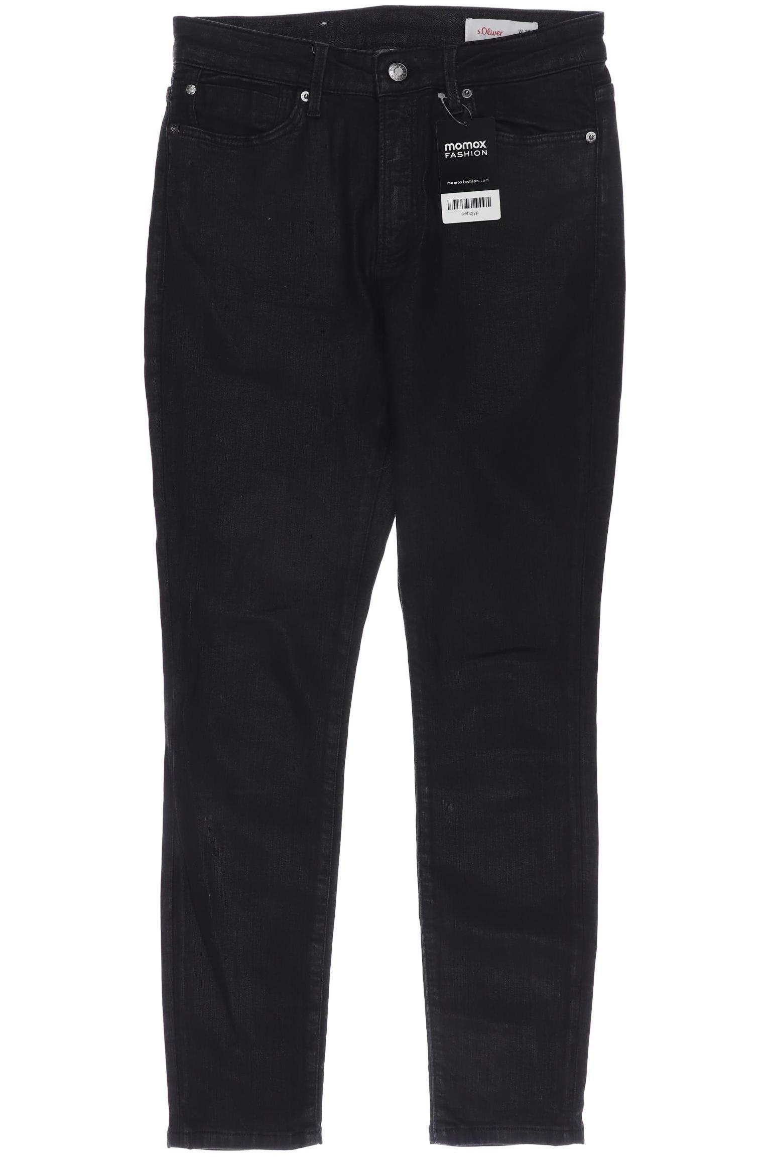 

s.Oliver Damen Jeans, schwarz, Gr. 38