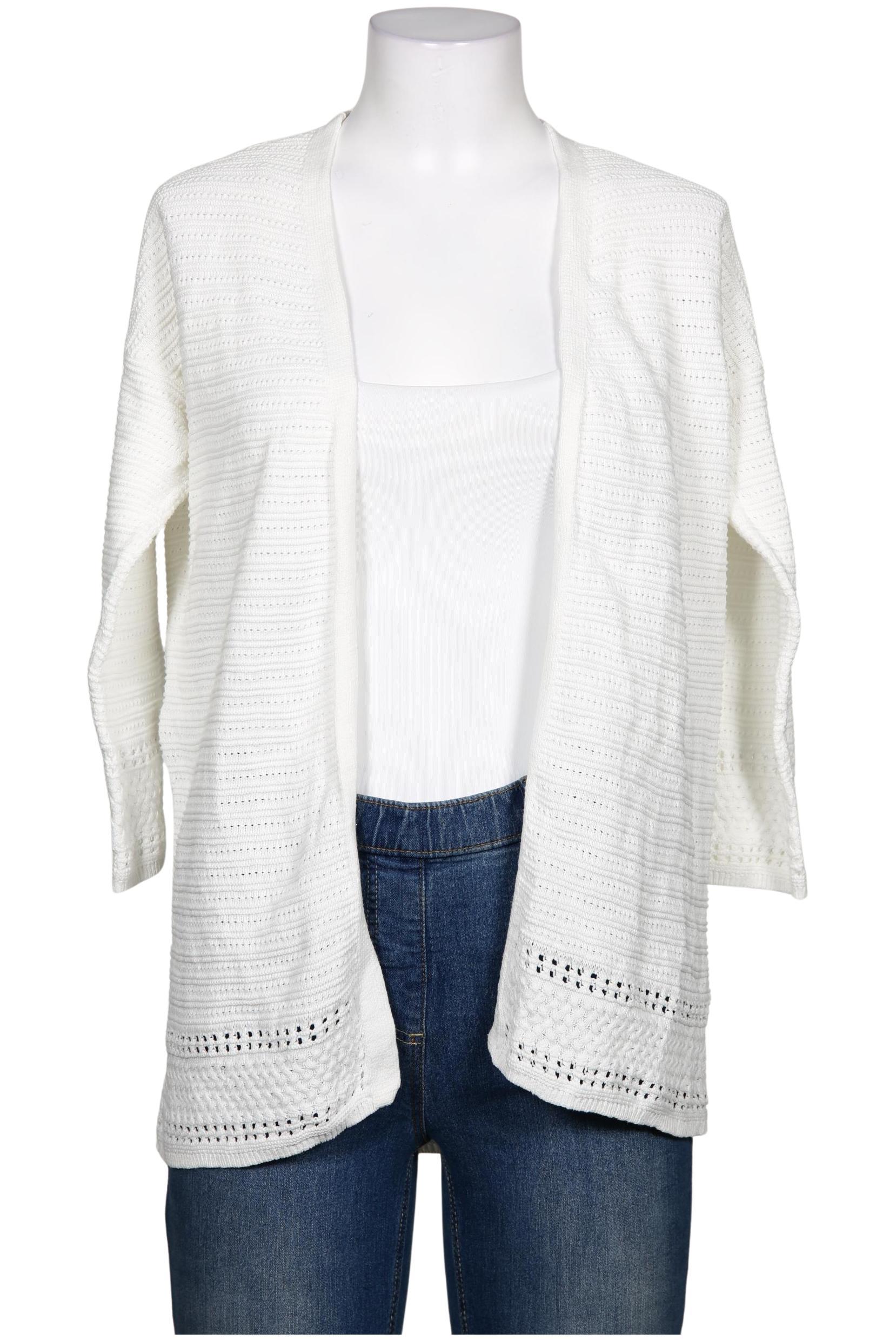 

s.Oliver Damen Strickjacke, weiß, Gr. 38