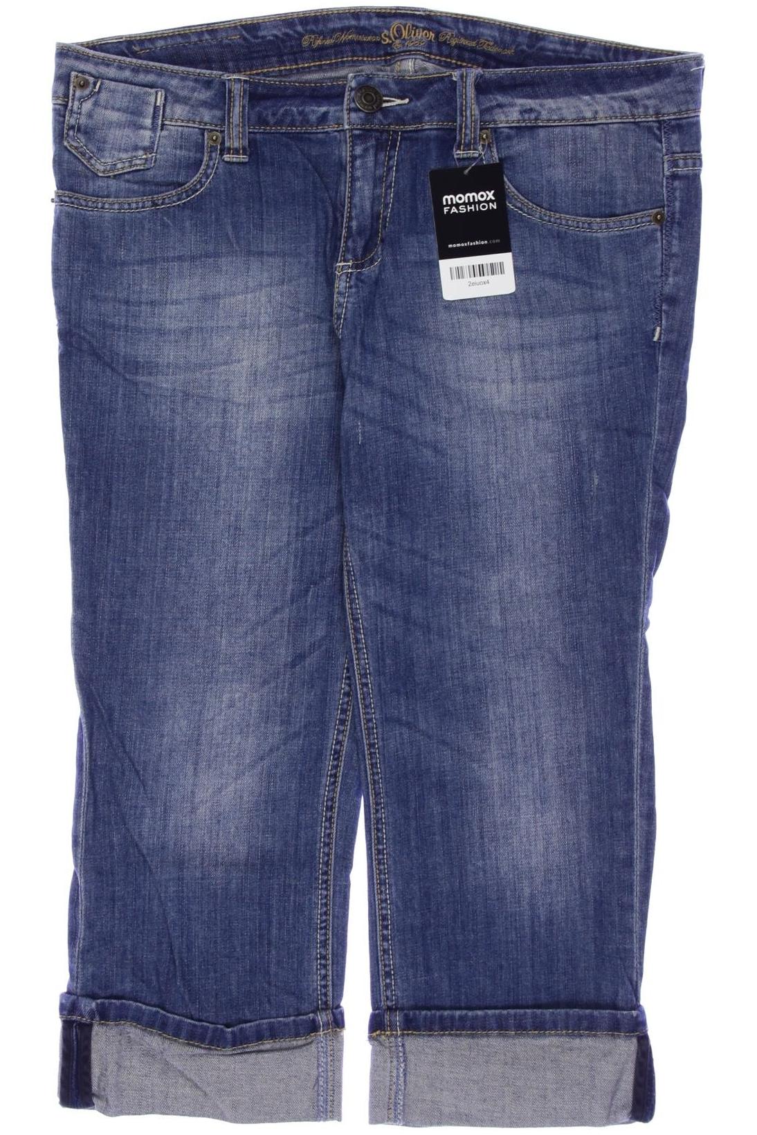

s.Oliver Damen Shorts, blau, Gr. 40