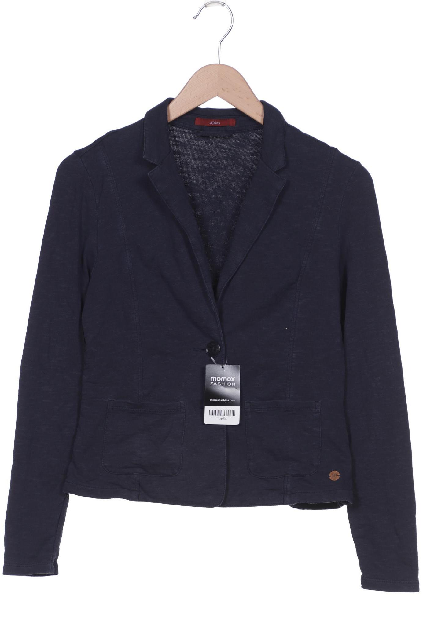 

s.Oliver Damen Strickjacke, marineblau