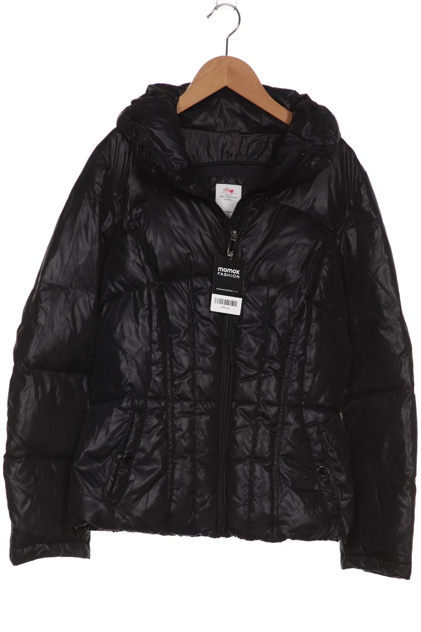 

s.Oliver Damen Jacke, schwarz, Gr. 40