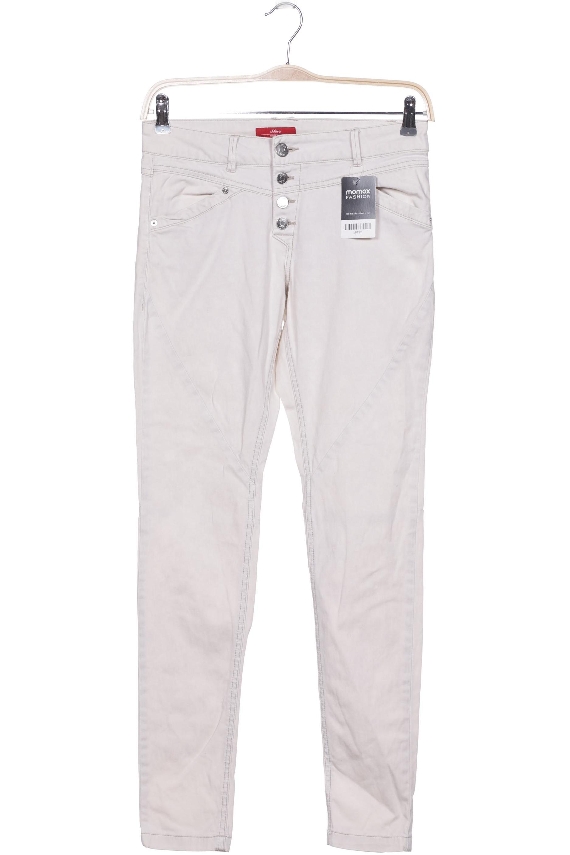 

s.Oliver Damen Jeans, cremeweiß, Gr. 36