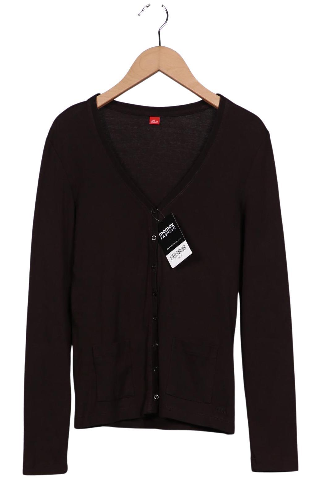 

s.Oliver Damen Strickjacke, braun, Gr. 38