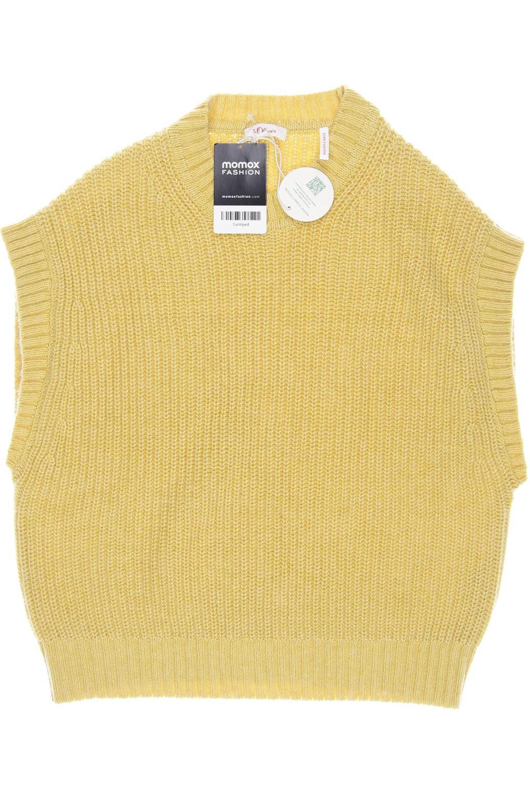 

s.Oliver Damen Pullover, gelb