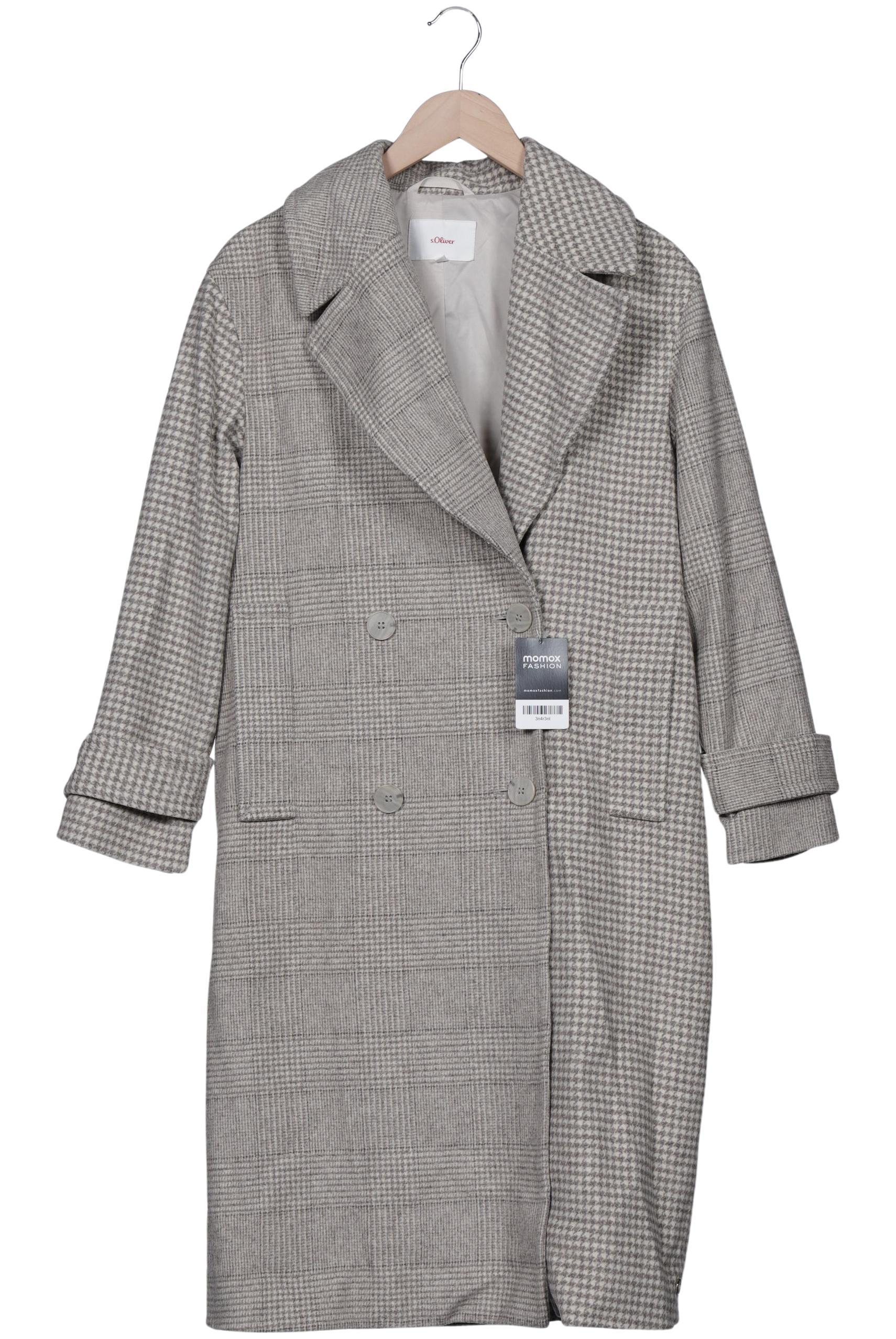 

s.Oliver Damen Mantel, beige, Gr. 36