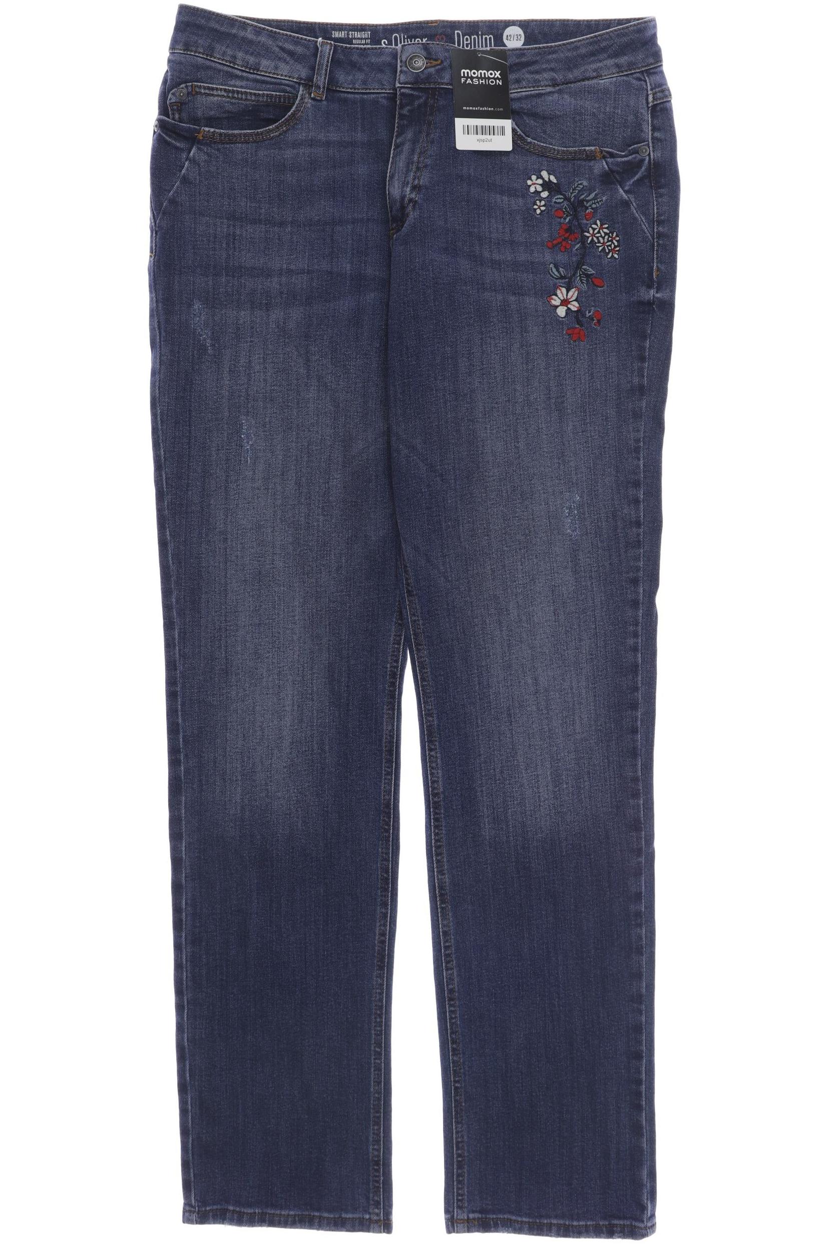 

s.Oliver Damen Jeans, blau