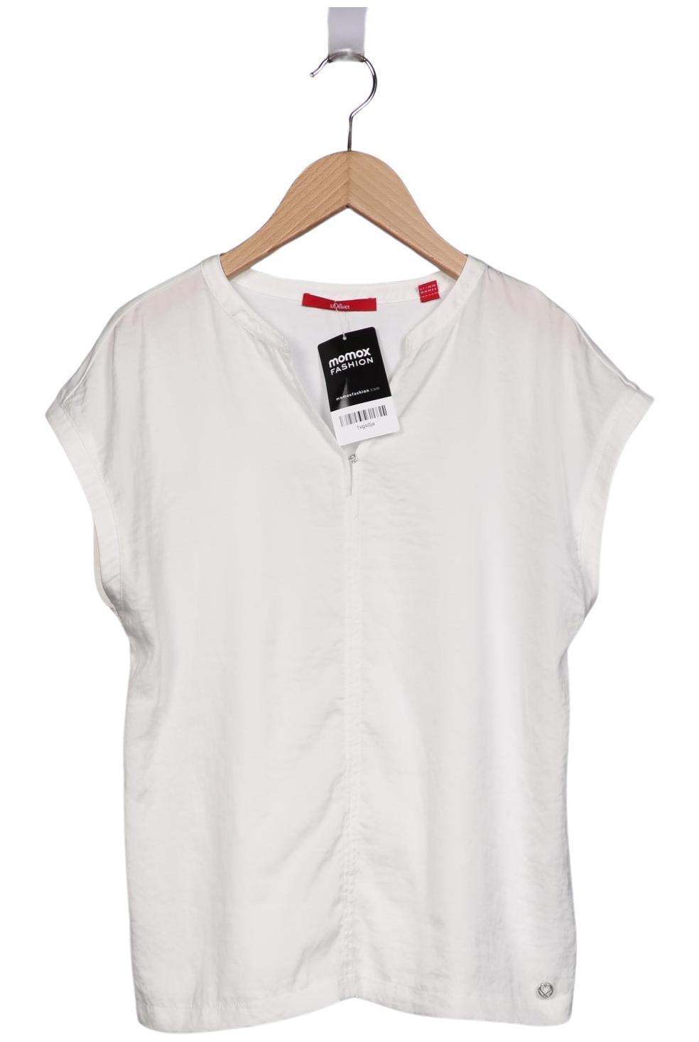 

s.Oliver Damen T-Shirt, weiß, Gr. 34