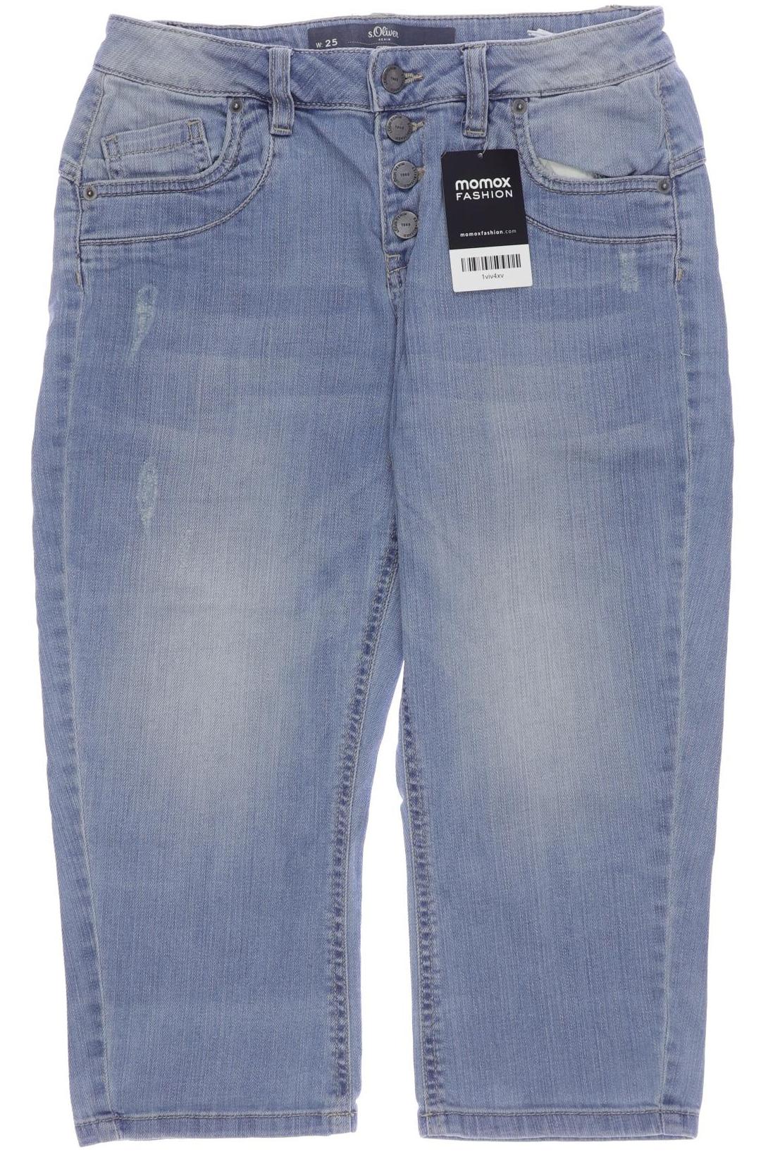 

s.Oliver Damen Shorts, blau, Gr. 25