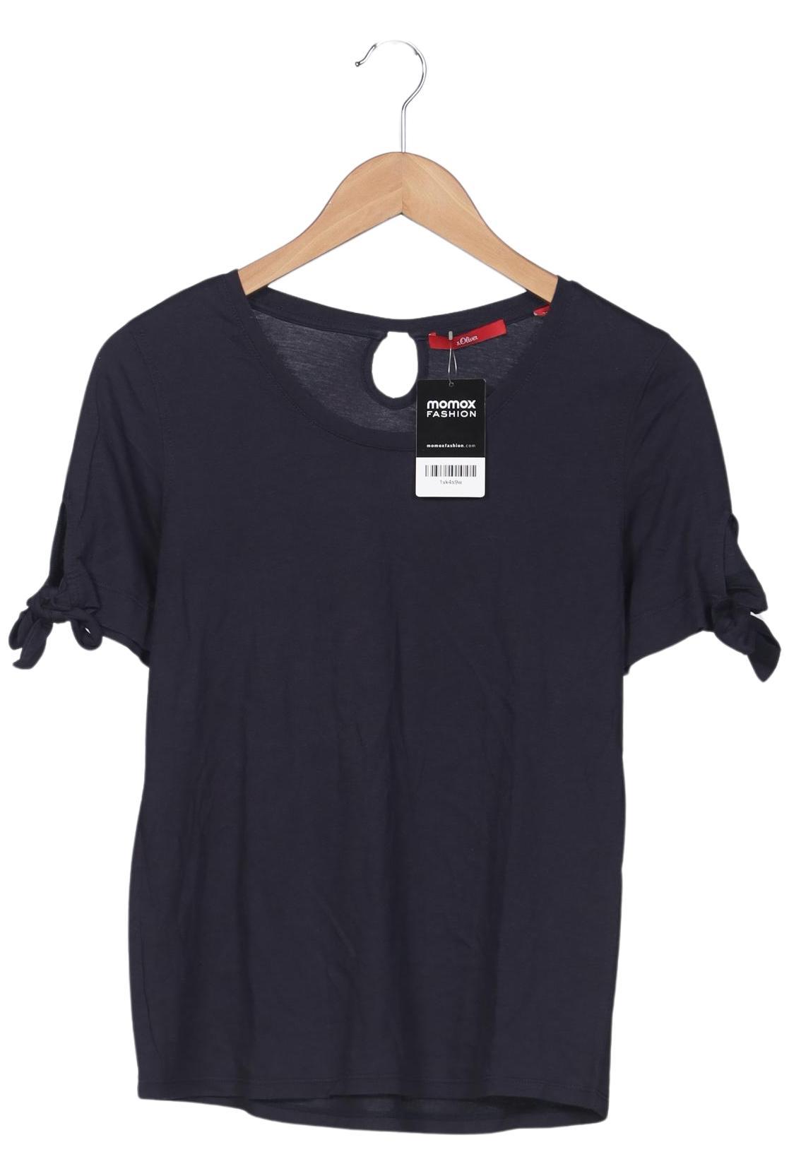 

s.Oliver Damen T-Shirt, marineblau, Gr. 38