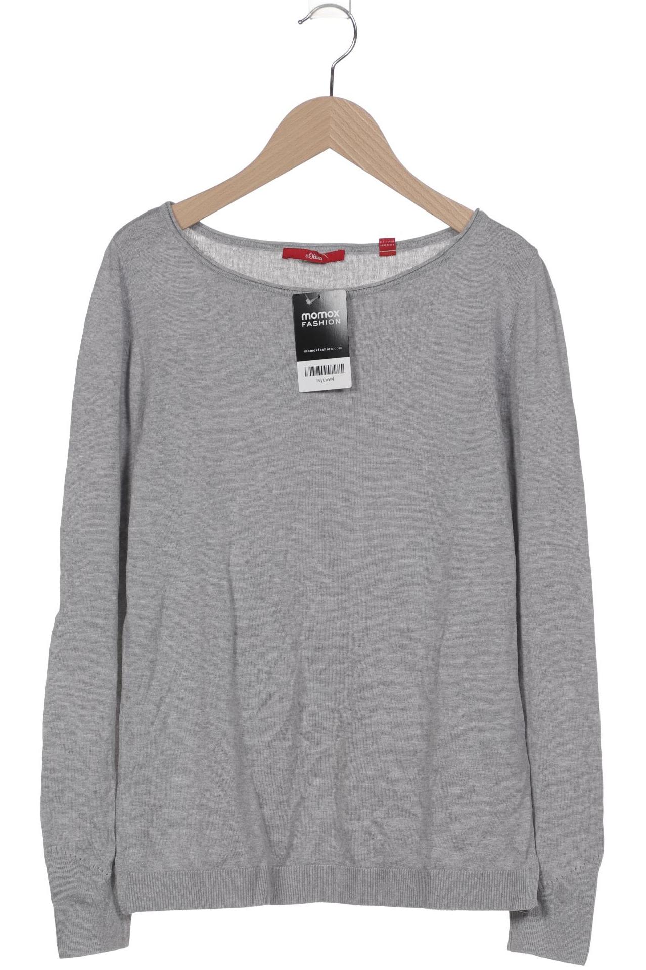 

s.Oliver Damen Pullover, grau, Gr. 38