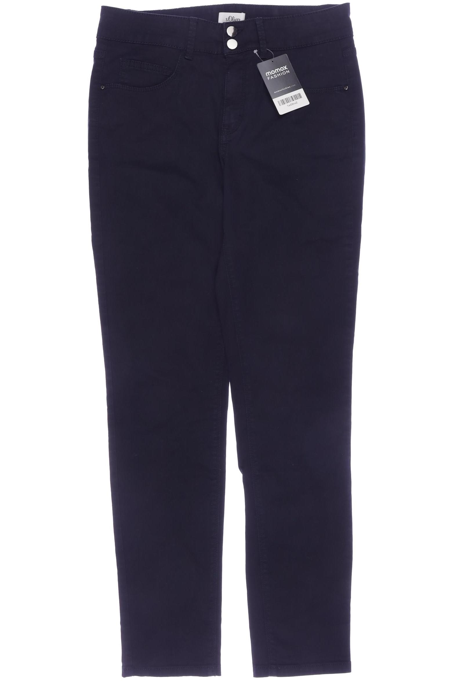 

s.Oliver Damen Stoffhose, marineblau, Gr. 28