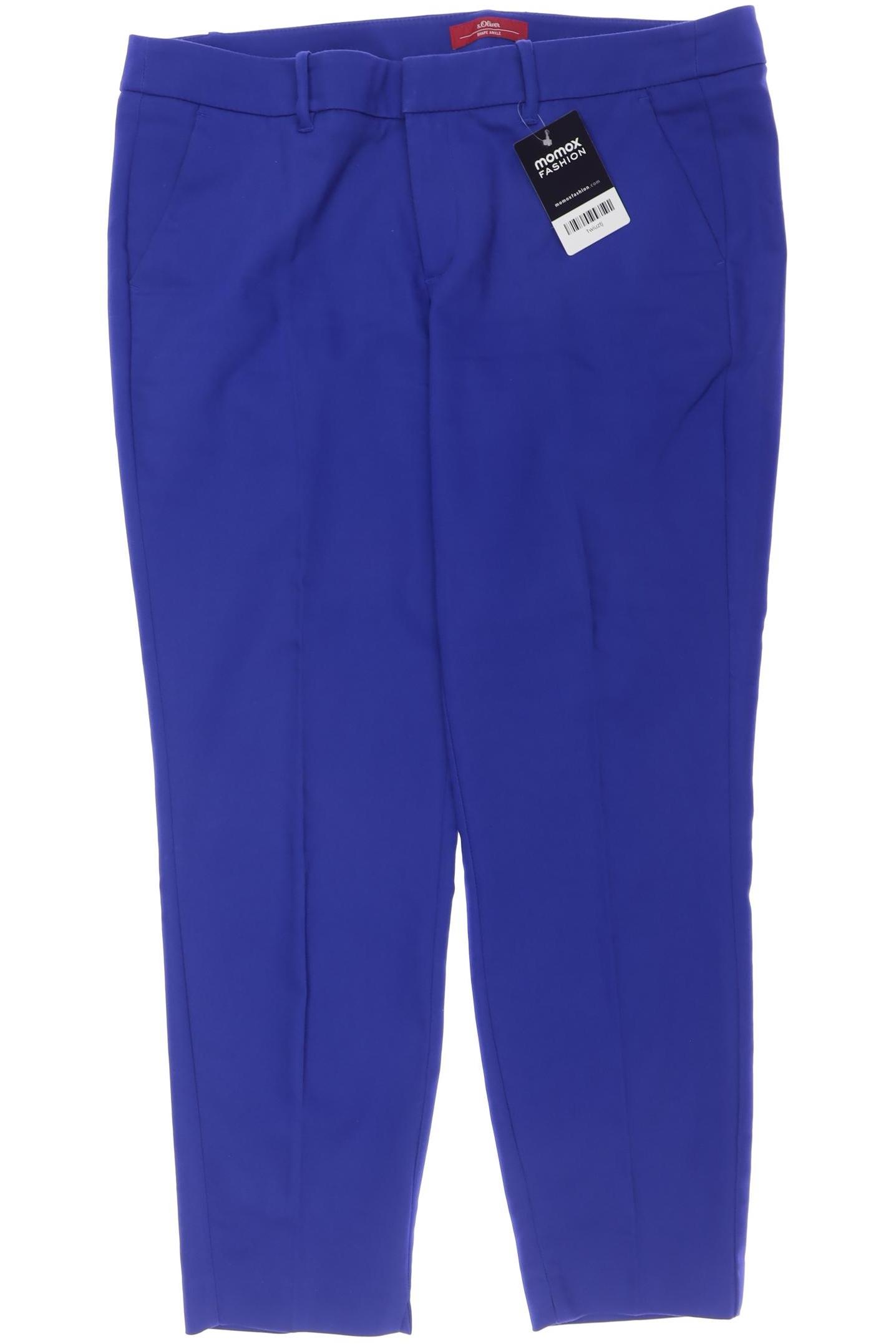

s.Oliver Damen Stoffhose, blau, Gr. 35