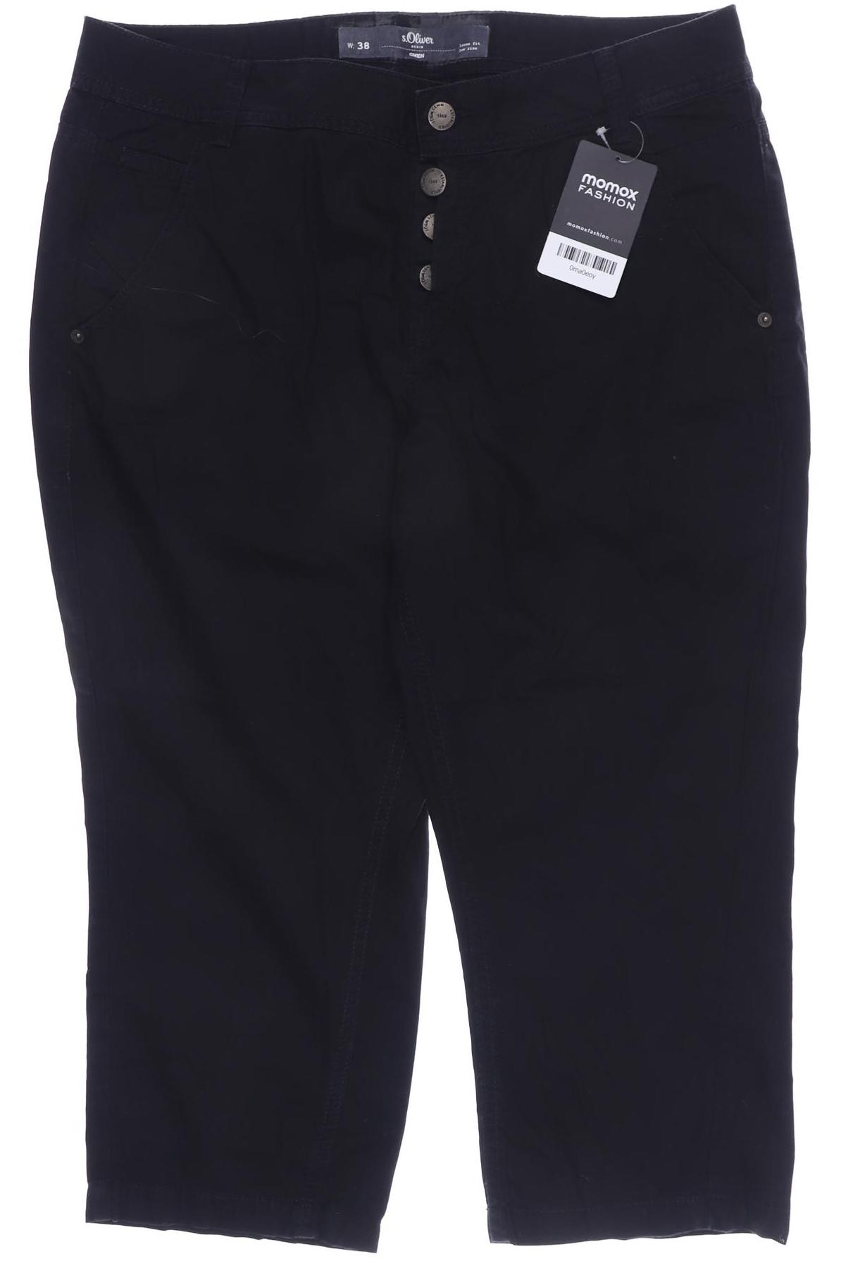 

s.Oliver Damen Shorts, schwarz