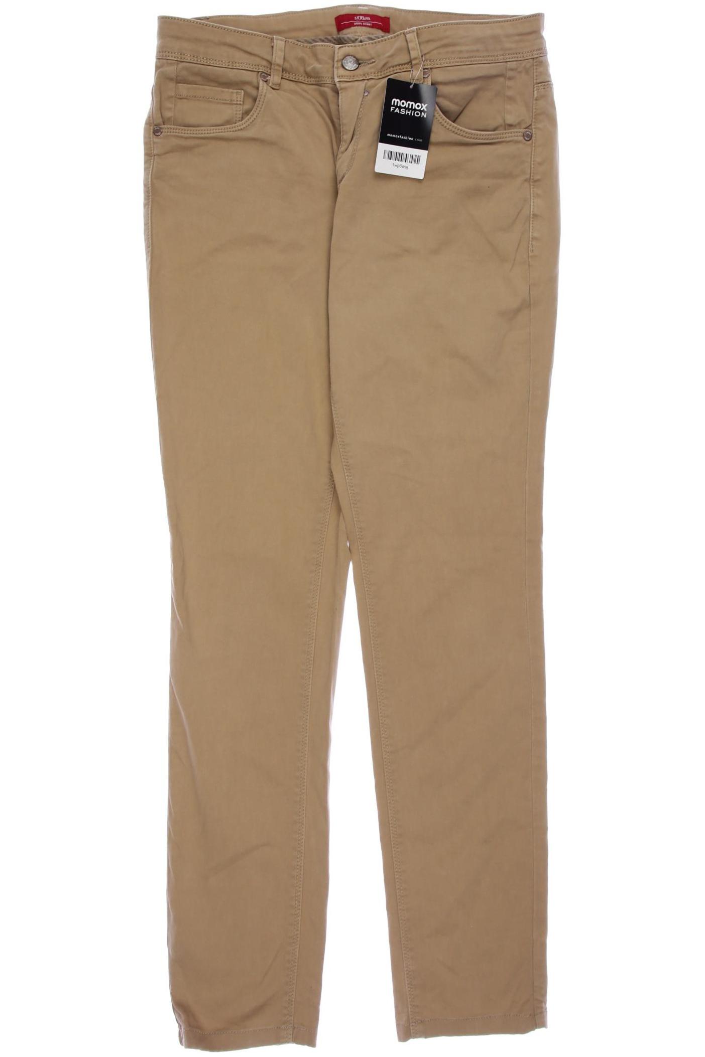 

s.Oliver Damen Jeans, beige, Gr. 30