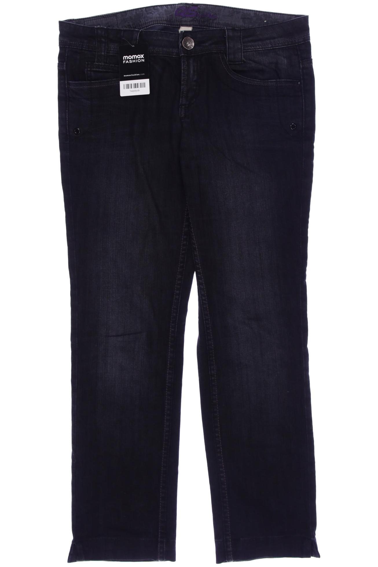 

s.Oliver Damen Jeans, schwarz