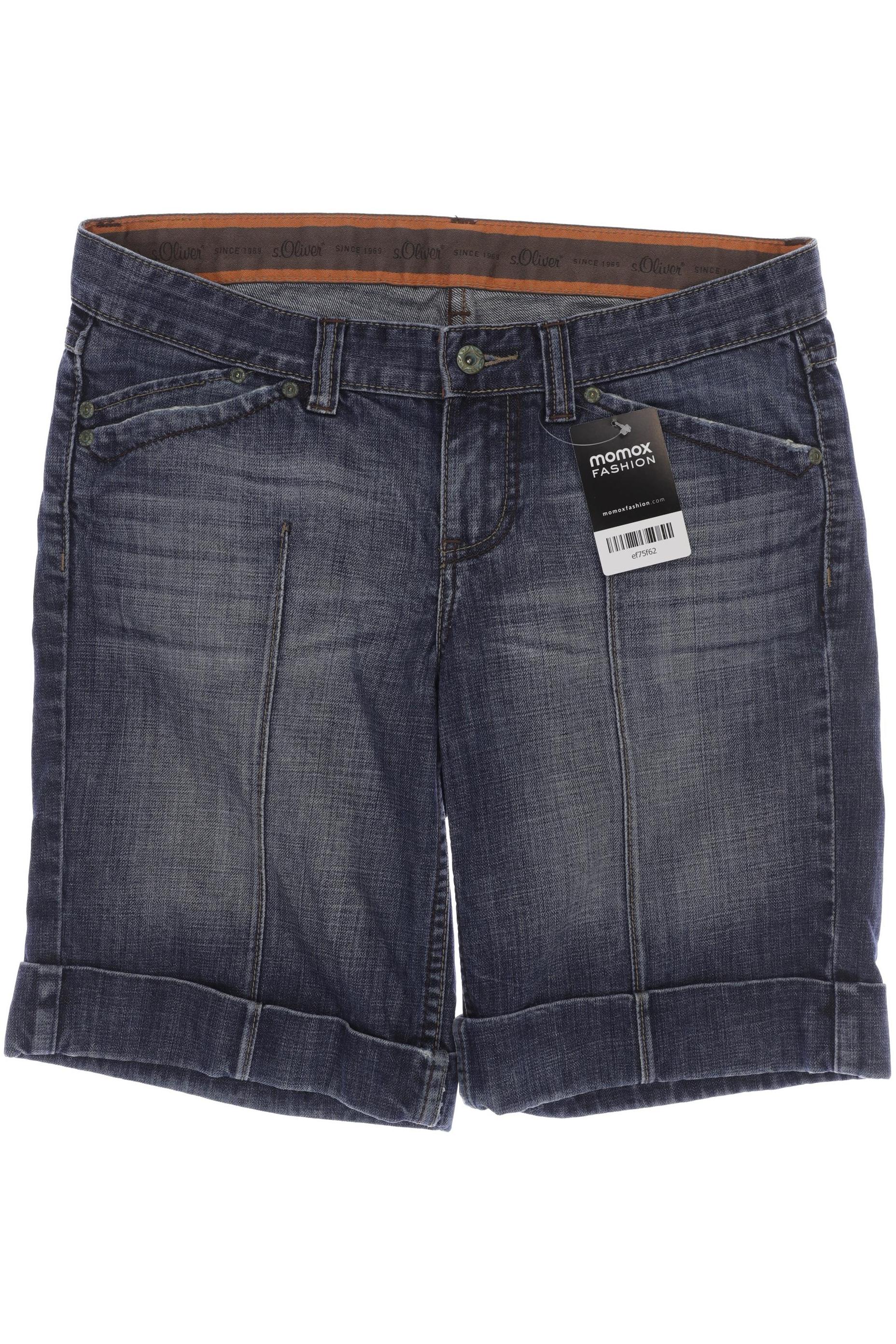 

s.Oliver Damen Shorts, blau, Gr. 38