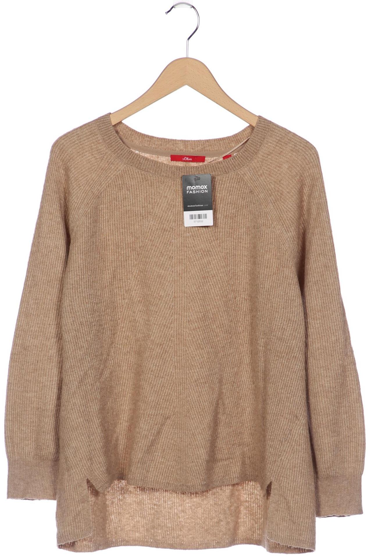 

s.Oliver Damen Pullover, beige, Gr. 40
