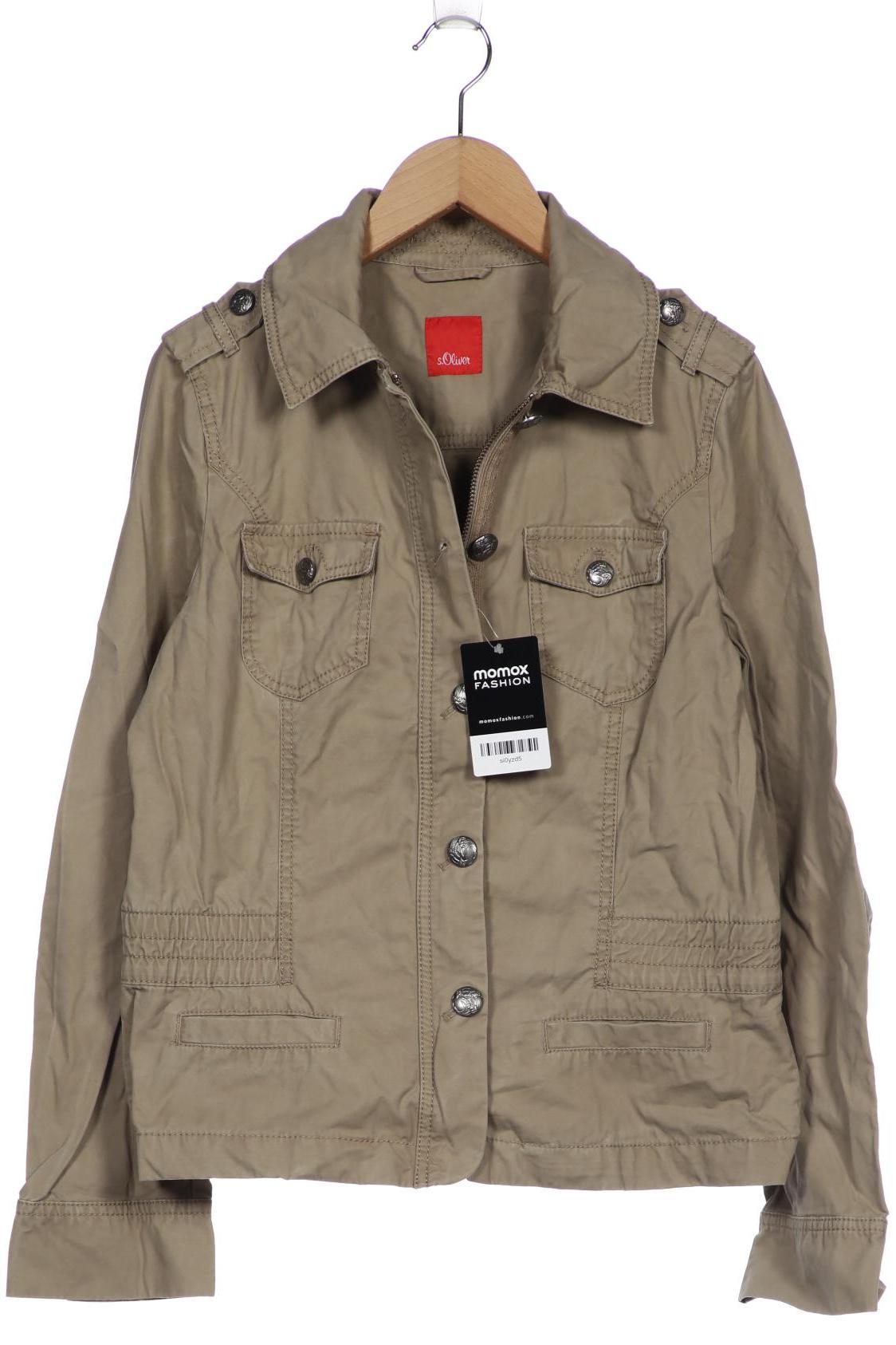 

s.Oliver Damen Jacke, beige, Gr. 38