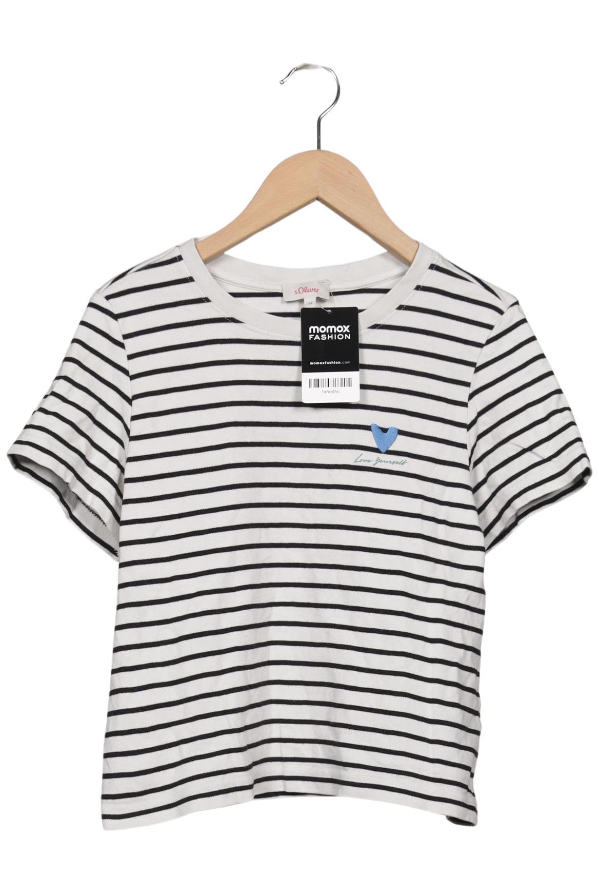 

s.Oliver Damen T-Shirt, weiß, Gr. 34