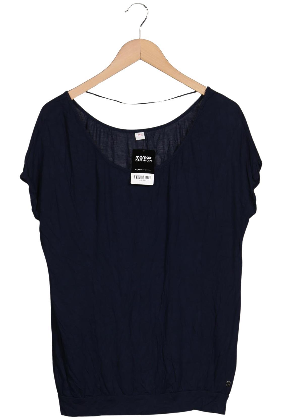 

s.Oliver Damen T-Shirt, marineblau, Gr. 42