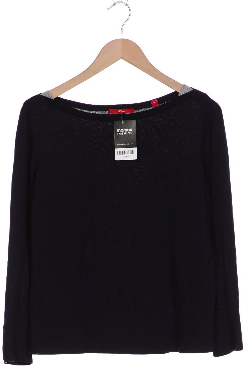 

s.Oliver Damen Pullover, marineblau