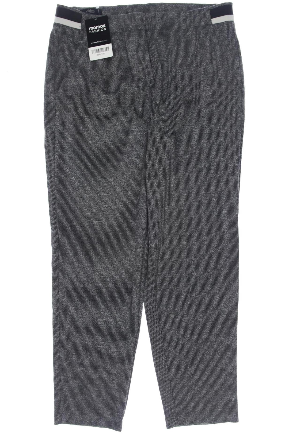 

s.Oliver Damen Stoffhose, grau, Gr. 28