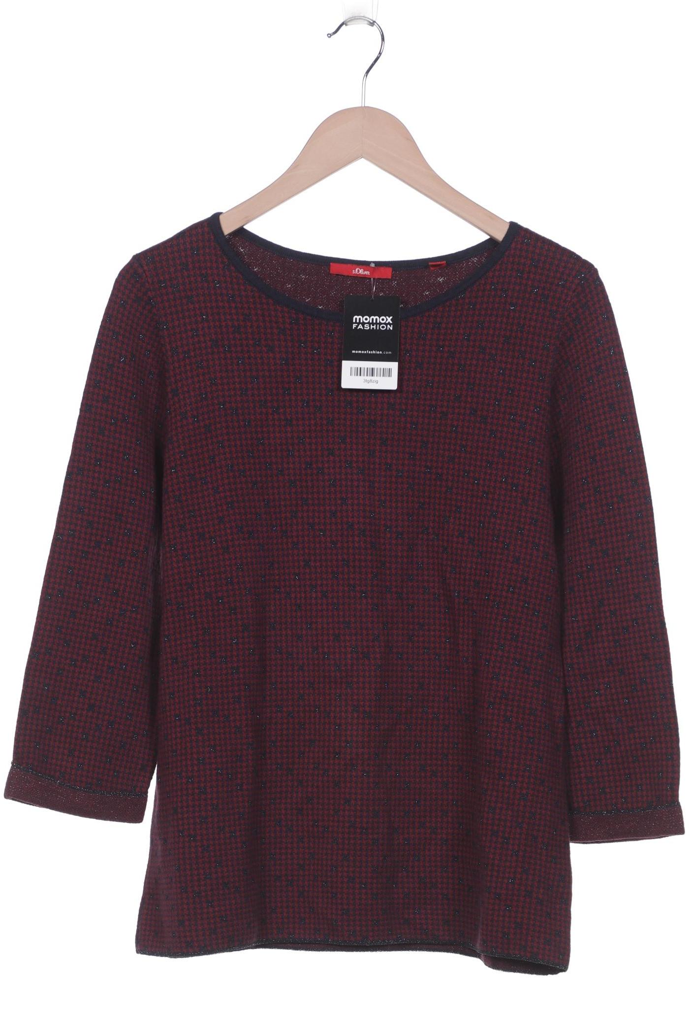 

s.Oliver Damen Pullover, bordeaux, Gr. 42