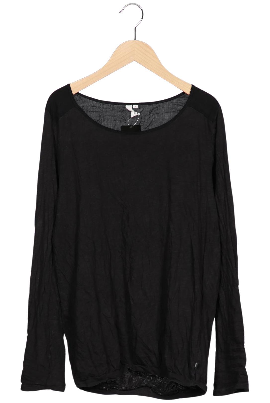 

s.Oliver Damen Langarmshirt, schwarz, Gr. 36