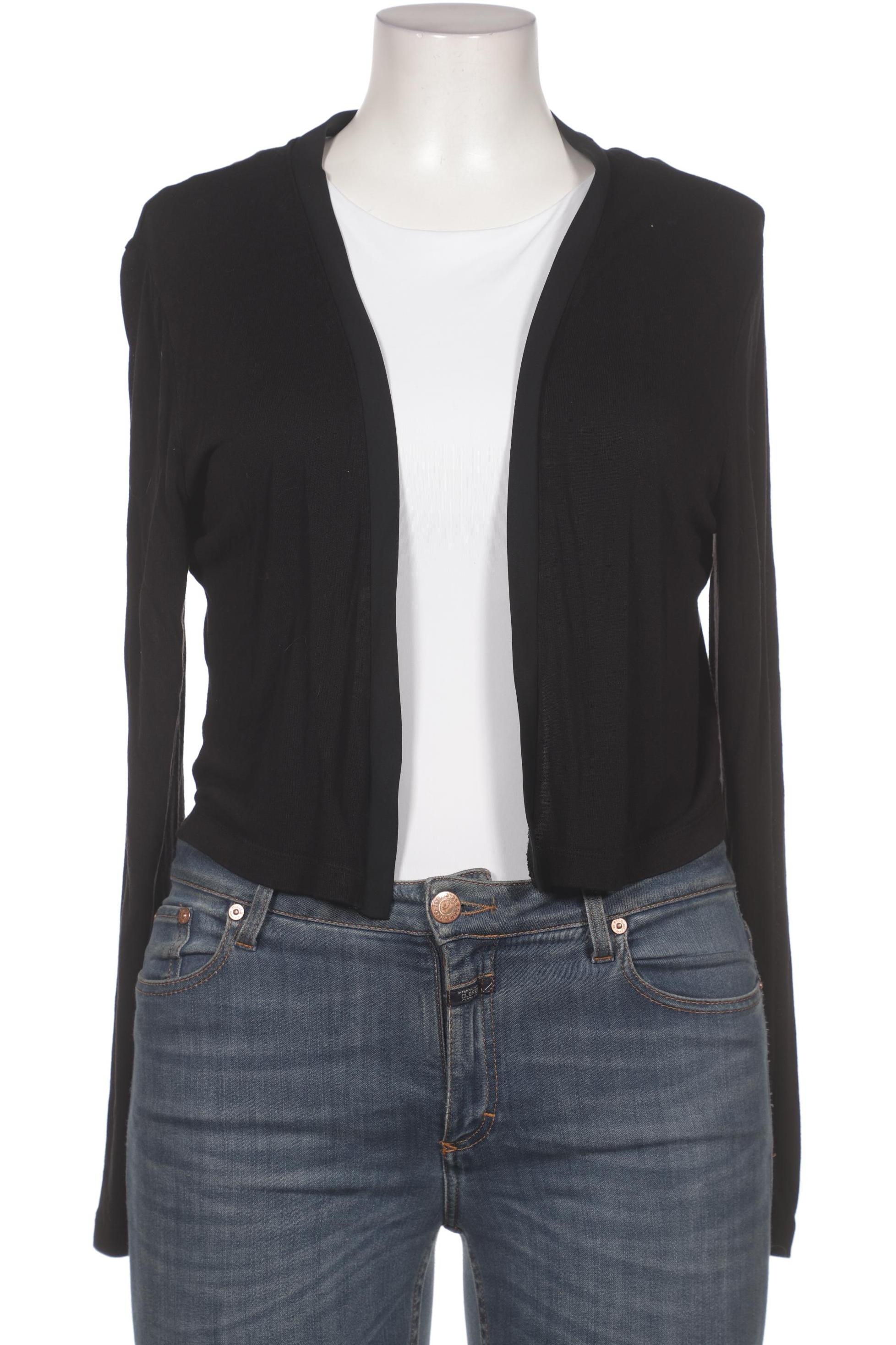 

s.Oliver Damen Strickjacke, schwarz, Gr. 44