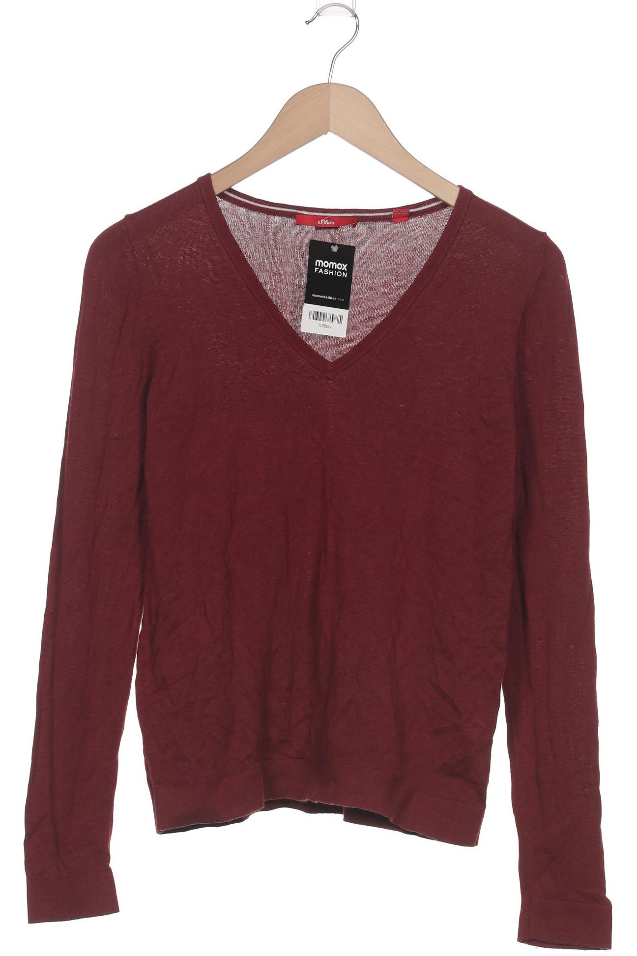 

s.Oliver Damen Pullover, bordeaux, Gr. 36