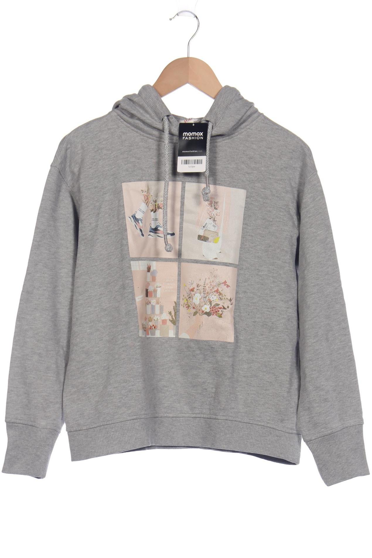 

s.Oliver Damen Kapuzenpullover, grau