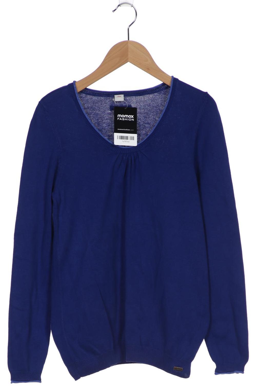 

s.Oliver Damen Pullover, blau